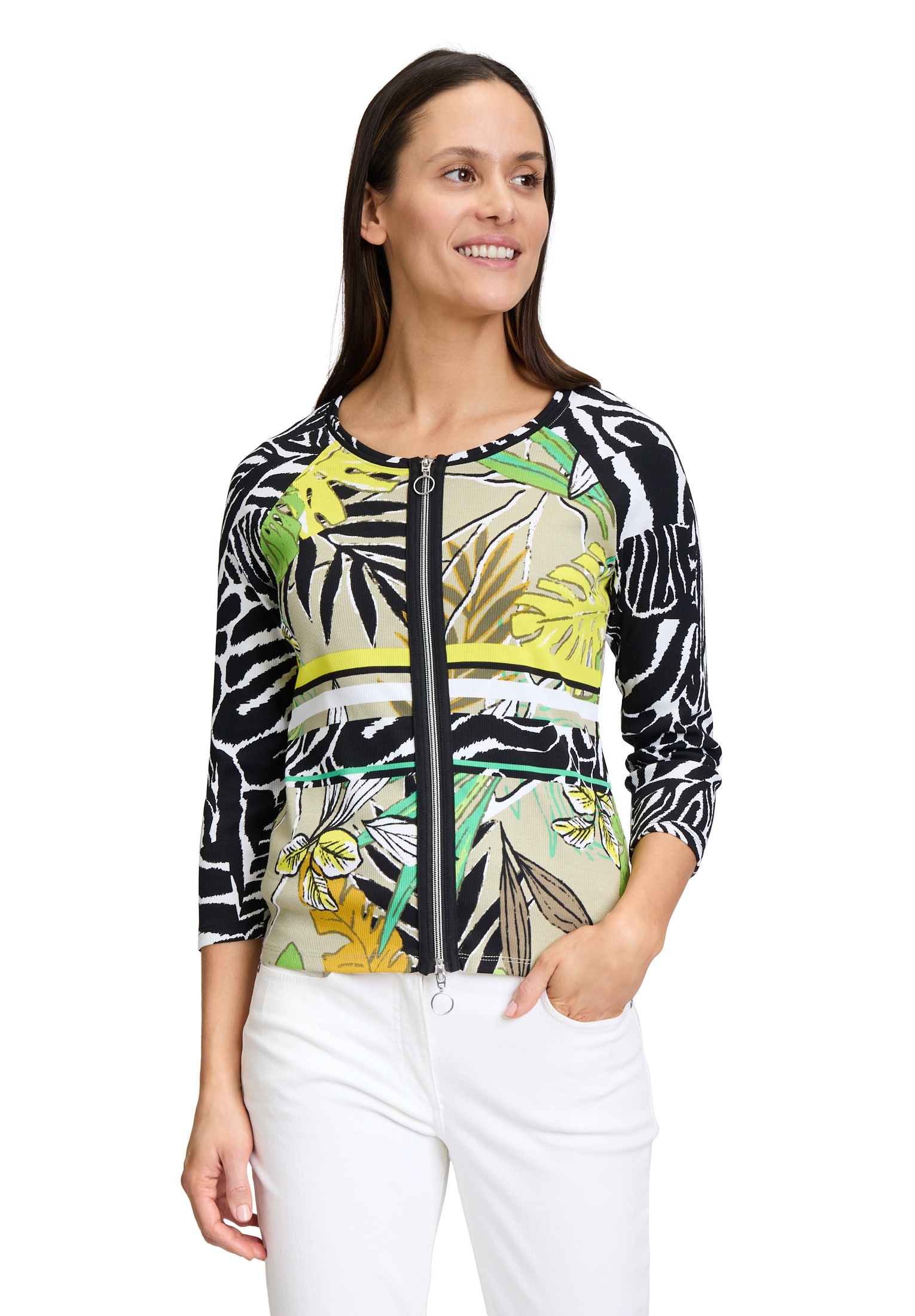 Betty Barclay Shirtjacke "Betty Barclay Damen Shirtjacke mit Rippenstruktur günstig online kaufen