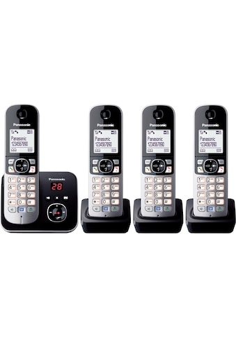 Panasonic Schnurloses DECT-Telefon »KX-TG6824GB«...