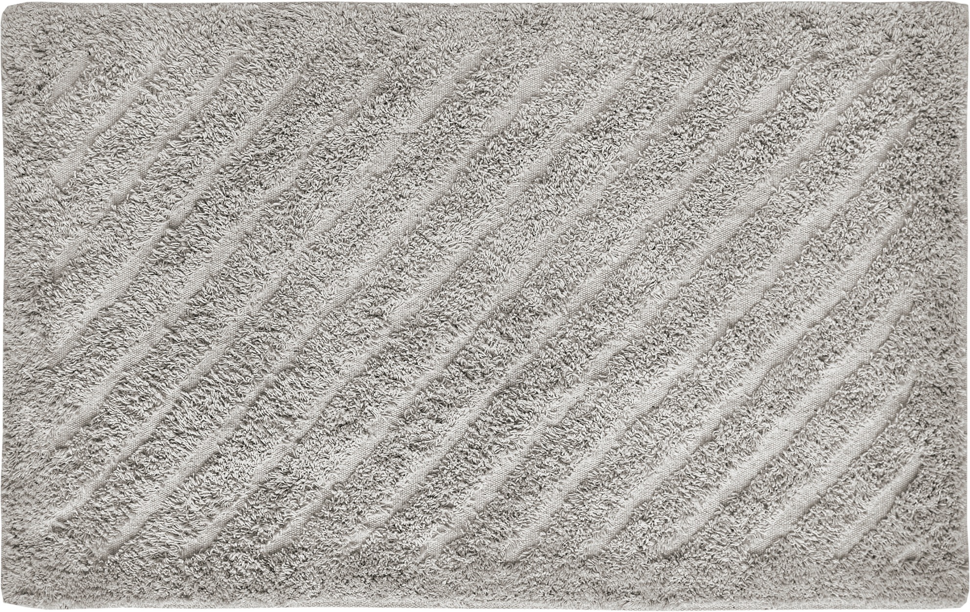 Andiamo Badematte »Havanna, 50x80 cm«, fußbodenheizungsgeeignet-schnell trocknend, Badteppich, Uni Farben, Hoch-Tief Effekt, verschiedene Designs