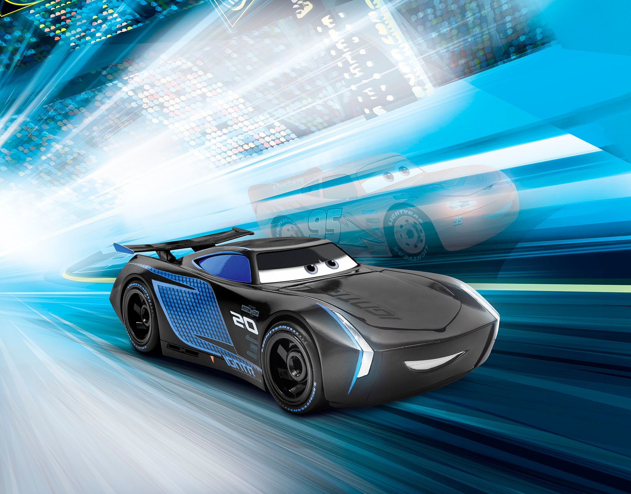 Revell® Modellbausatz »Build&Play, Disney Pixar CARS Jackson Storm«, mit Licht & Sound