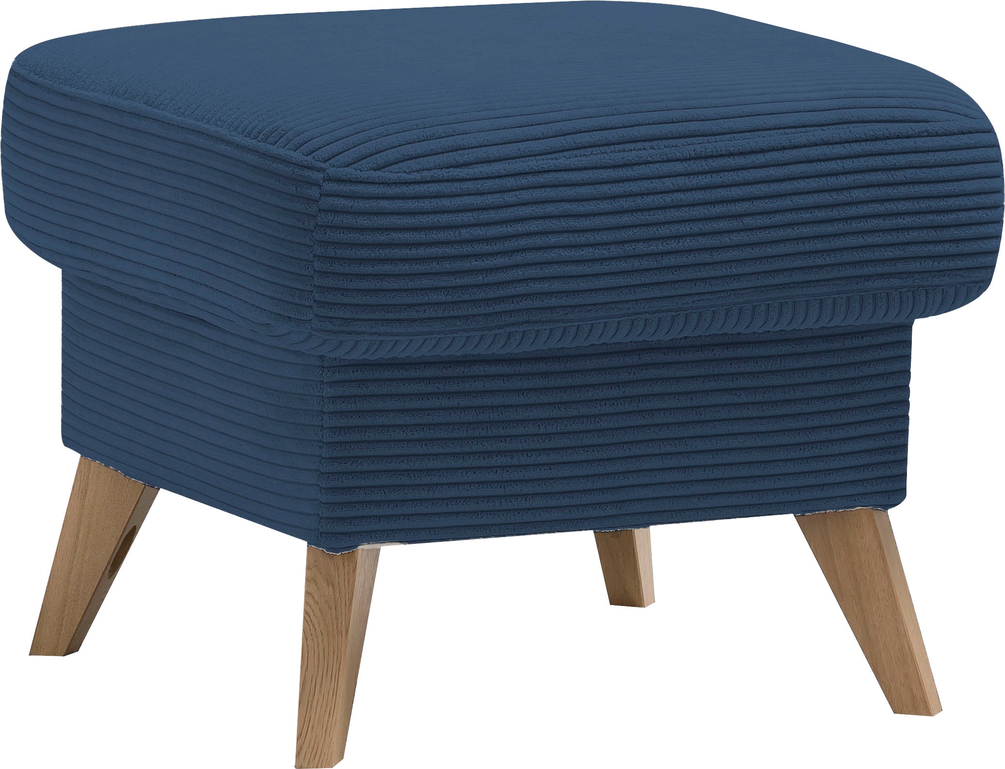 exxpo - sofa fashion Hocker "Samso, kompakte und bequeme Sitzgelegenheit in aktuellem Cord Bezug"