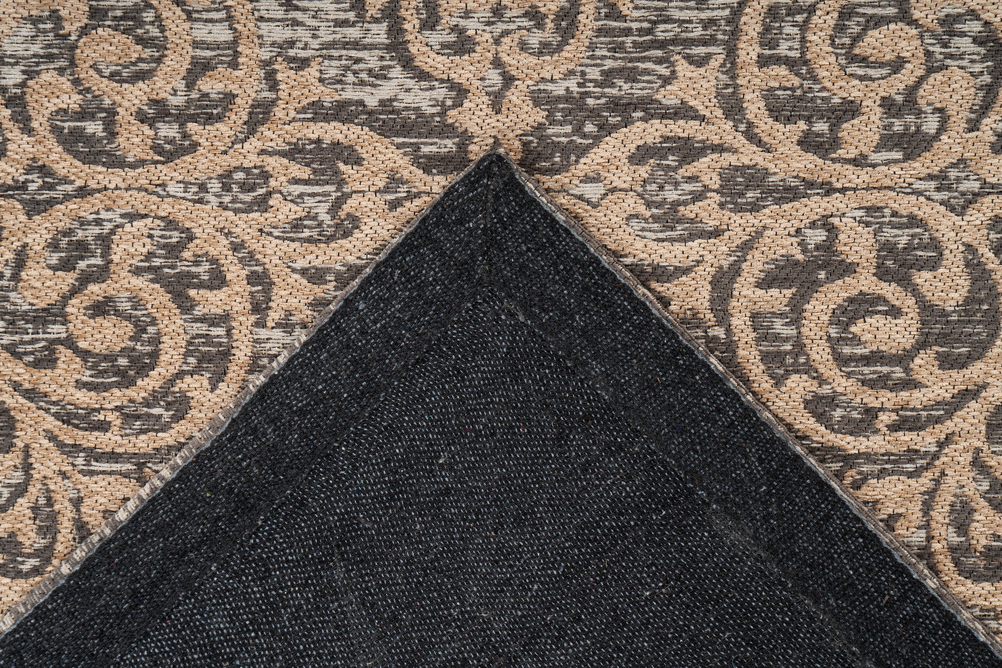 Teppich KAYOOM "Davis 125", beige, B:160cm H:12mm L:230cm, Polyester, Teppiche, Teppich, edles Design, pflegeleicht, neutrale Farben 3
