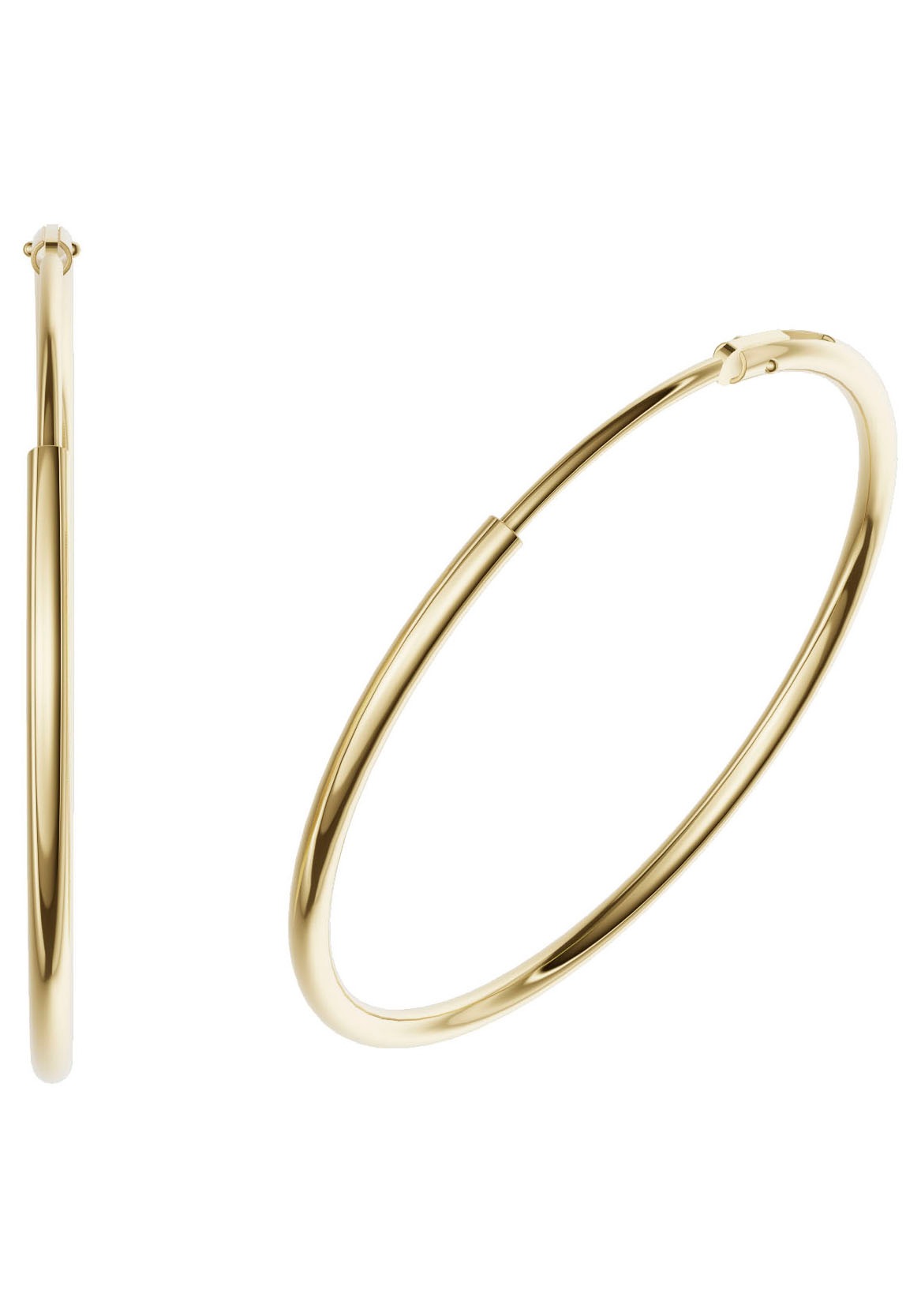 Firetti Paar Creolen »Schmuck Geschenk Silber 925 1,5 mm breit«, Made in Germany