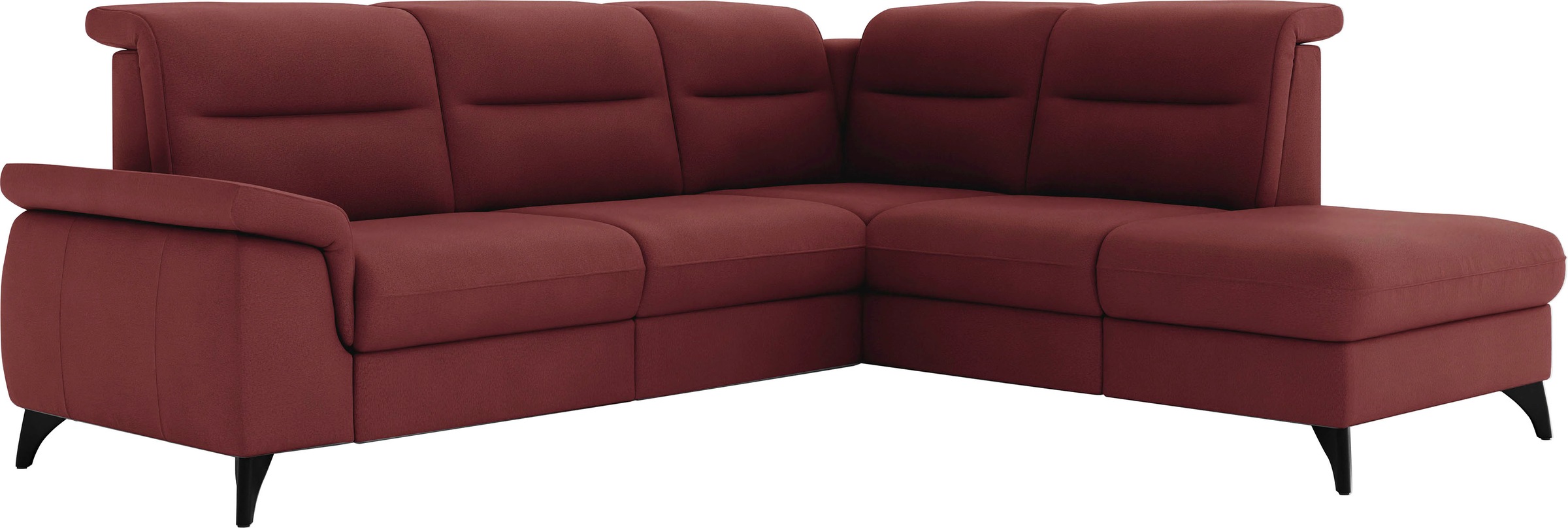 sit&more Ecksofa »Astoria L-Form«, wahlweise mit motorischer Relaxfunktion