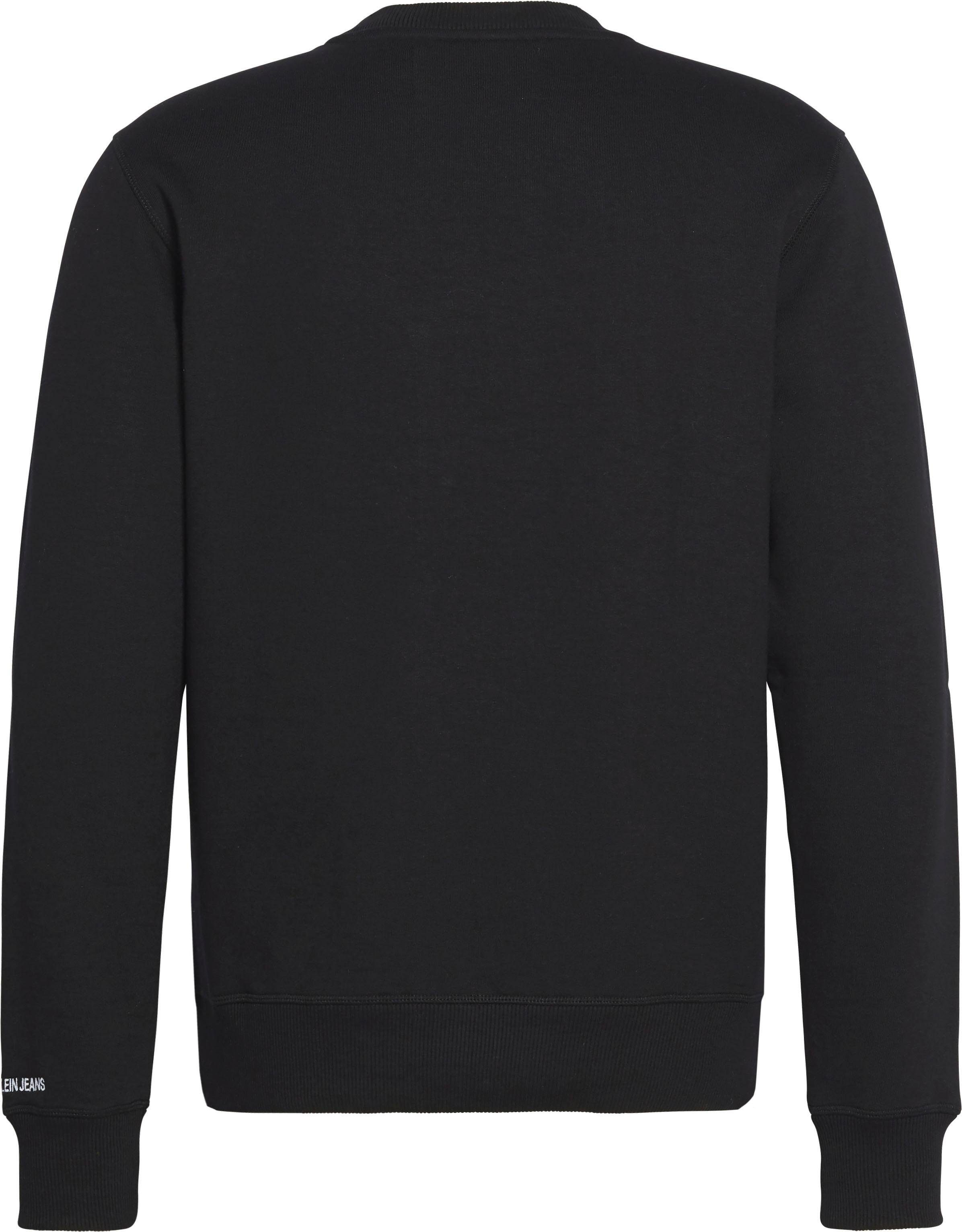 Calvin Klein Jeans Sweatshirt »CK ESSENTIAL REG CN«, mit Logoschriftzug auf dem Arm