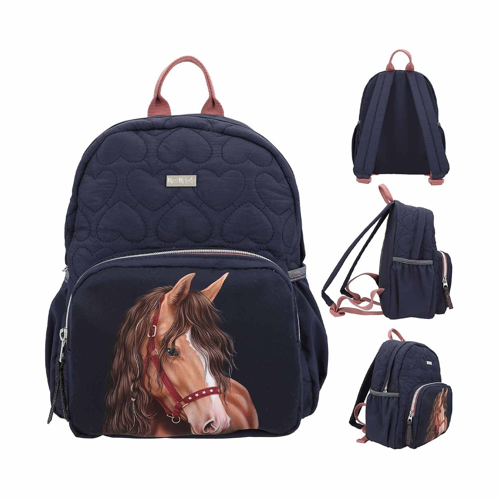 Depesche Rucksack »Rucksack GLITTER HORSE Miss Melody 10 x 24 x 29 cm bunt«