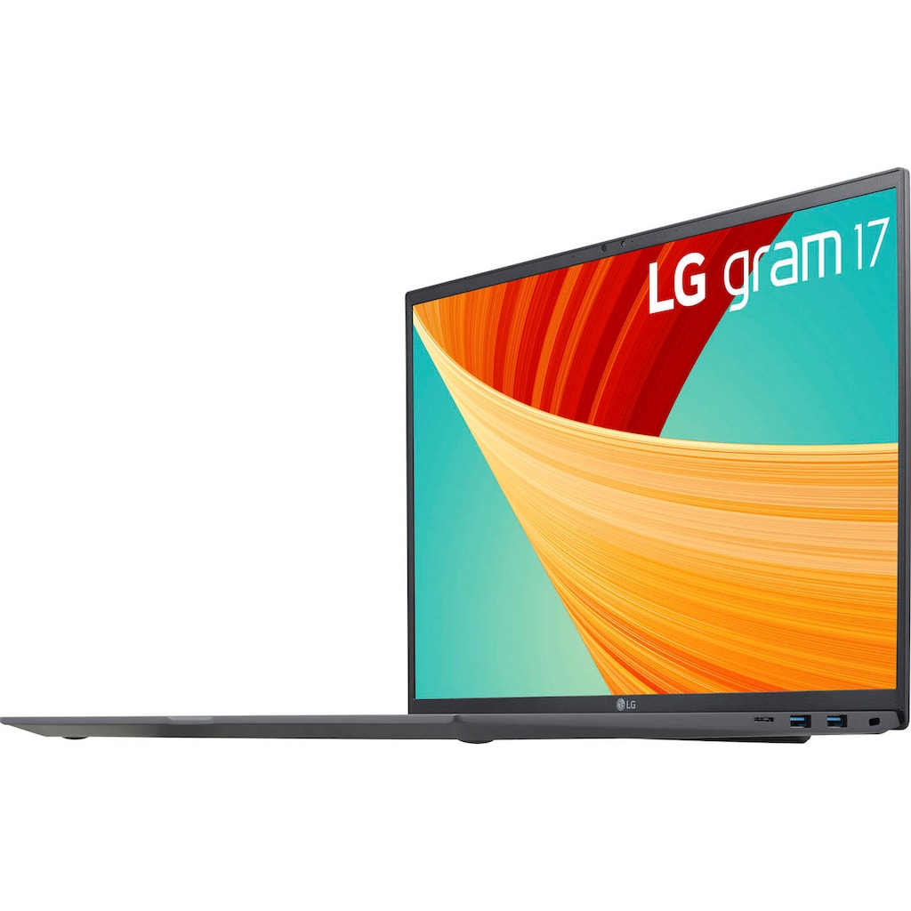 LG Business-Notebook »Gram 17" Laptop, IPS-Display, 32 GB RAM, Windows 11 Home,«, 43,18 cm, / 17 Zoll, Intel, Core i7, Iris Xe Graphics, 2000 GB SSD, 17Z90R-G.AD7CG