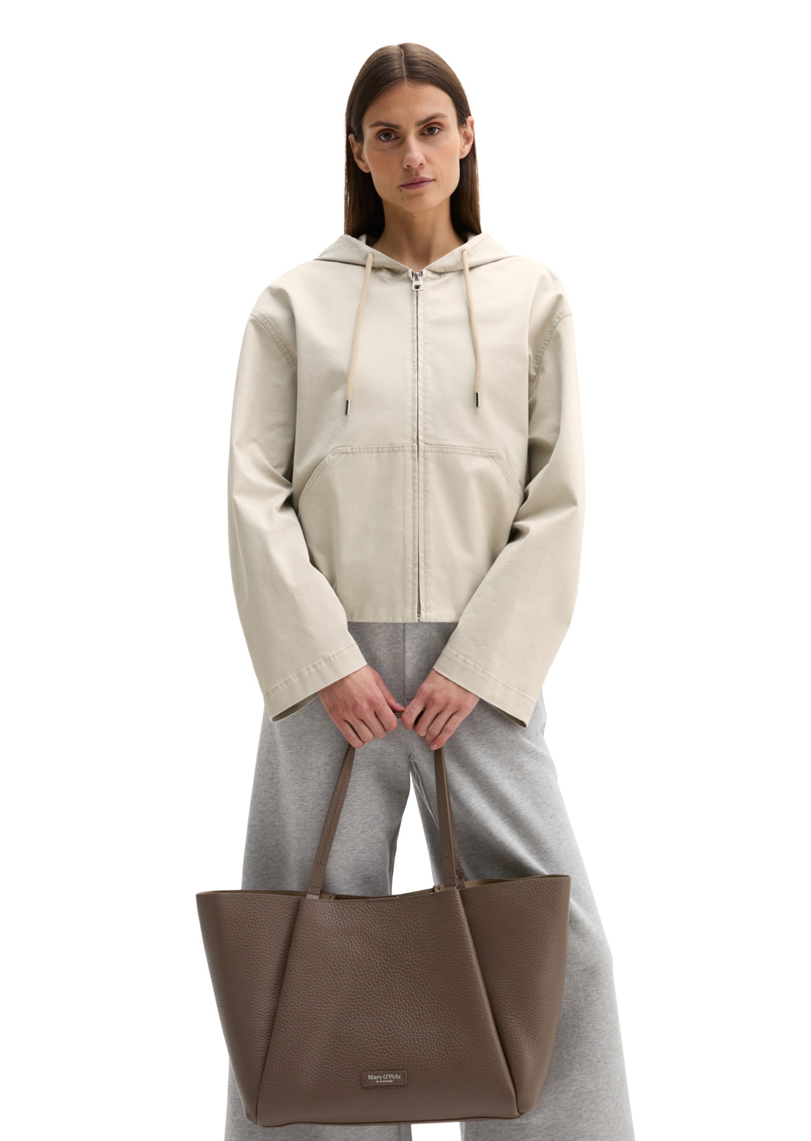 Marc O'Polo Shopper »aus genarbtem Rindleder«