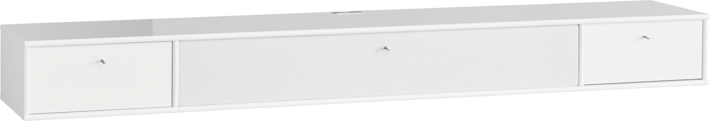 Hammel Furniture TV-Board »Mistral Fernsehschrank, Medienmöbel, Hängend«, mit Schaubladen und Klapptür mit Akustikstoff, Lowboard, B: 220 cm