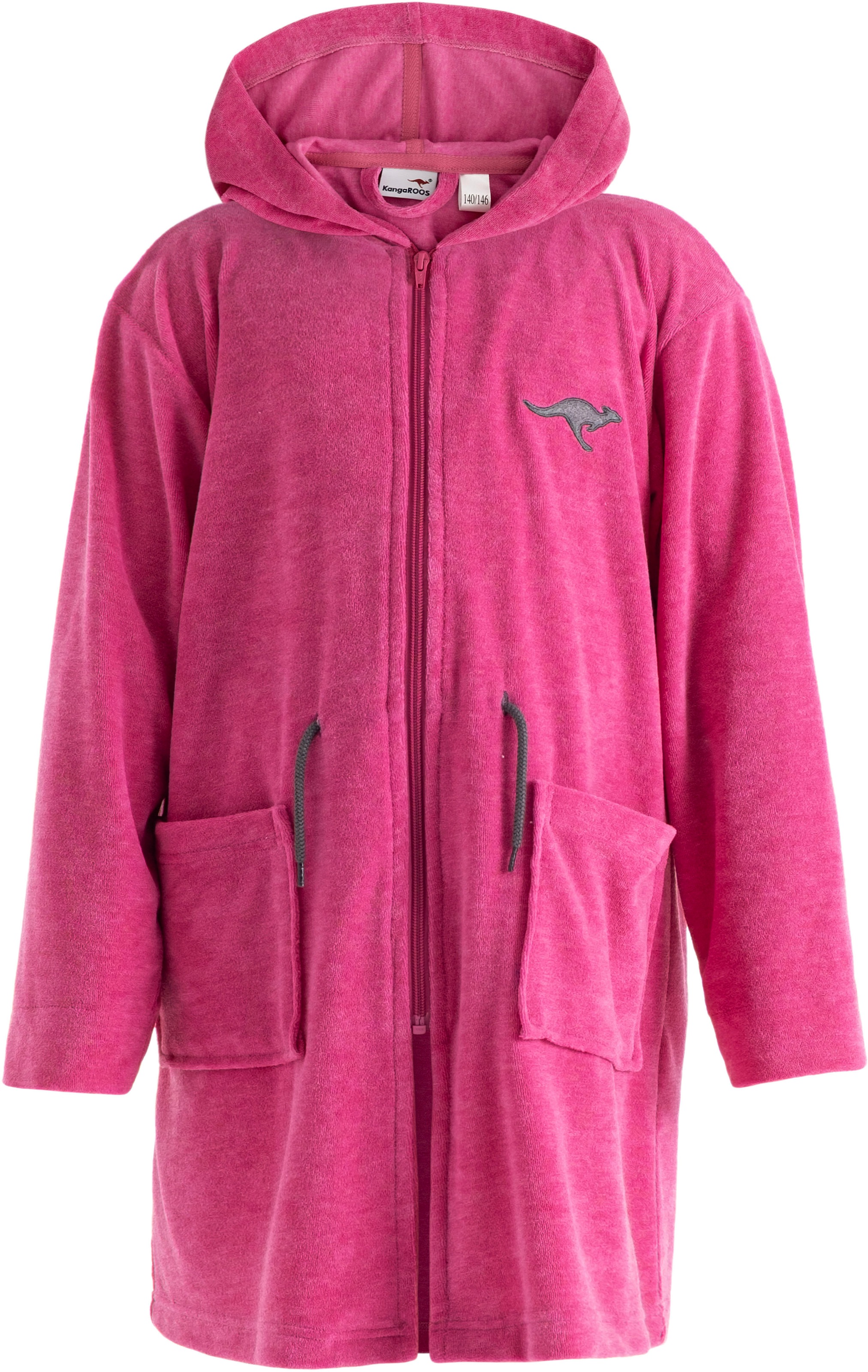 KangaROOS Kinderbademantel "Kira, Ideal für Zuhause, Schwimmbad oder im Url günstig online kaufen