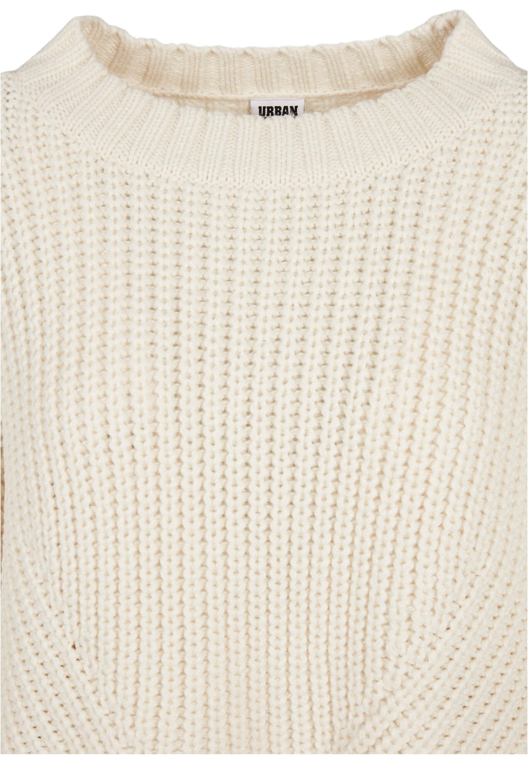 URBAN CLASSICS Rundhalspullover »Urban Classics Damen Ladies Wide Oversize Sweater«, (1 tlg.)