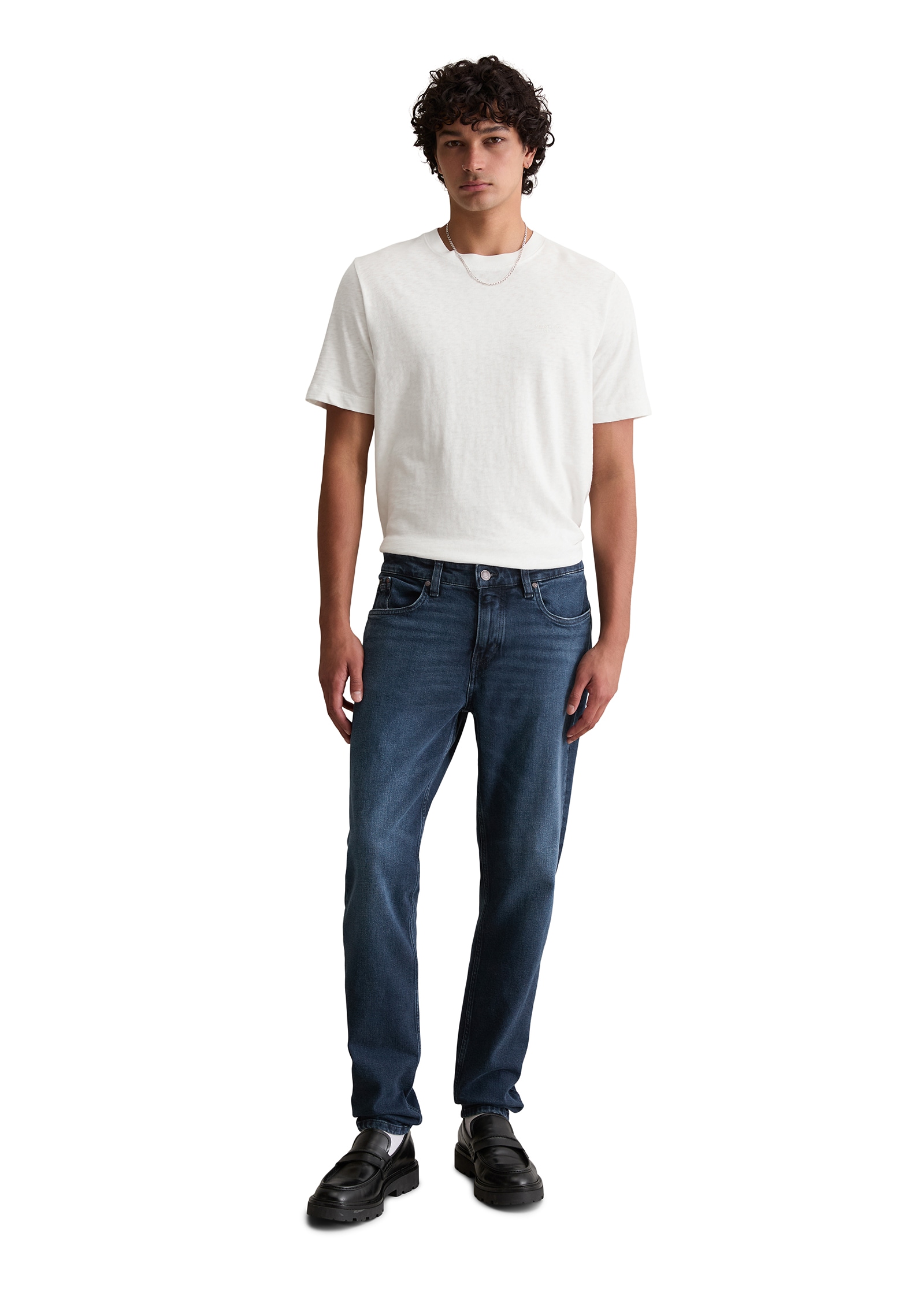 Marc O'Polo DENIM 5-Pocket-Jeans, normale Bundhöhe, tapered-fit, used washed