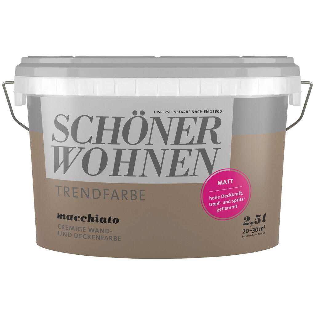 SCHÖNER WOHNEN FARBE Wand- und Deckenfarbe »TRENDFARBE, matt«