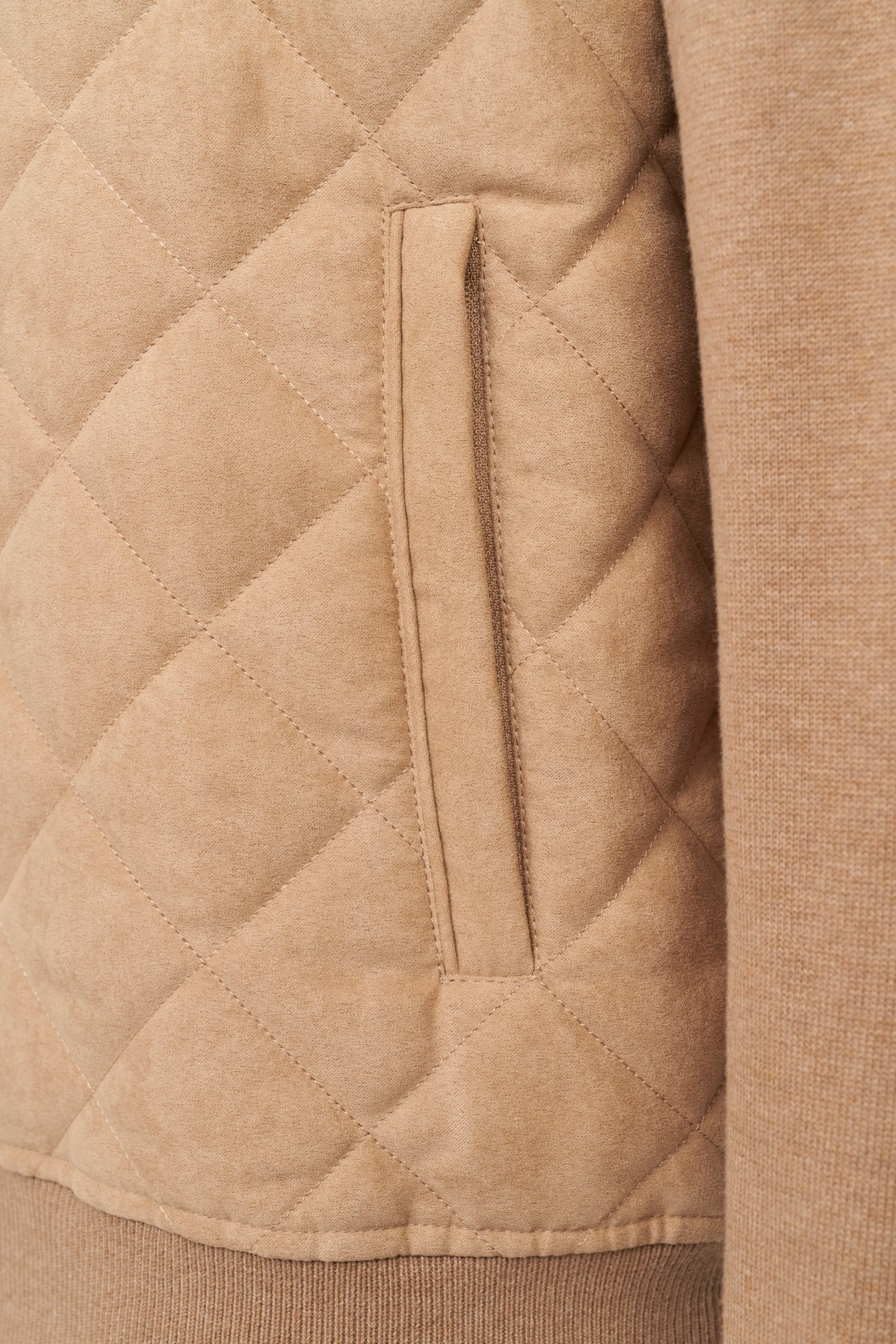bugatti Strickjacke, mit Rautensteppung