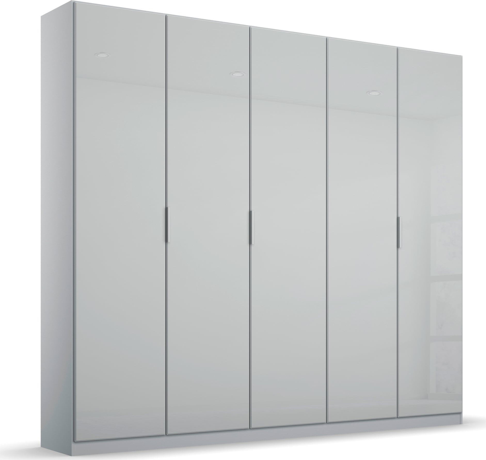 rauch Drehtürenschrank »Kleiderschrank Schrank Garderobe KOLUNA mit hochwertiger Glasfront«, inkl. 2 Innenschubladen sowie extra Einlegeböden MADE IN GERMANY