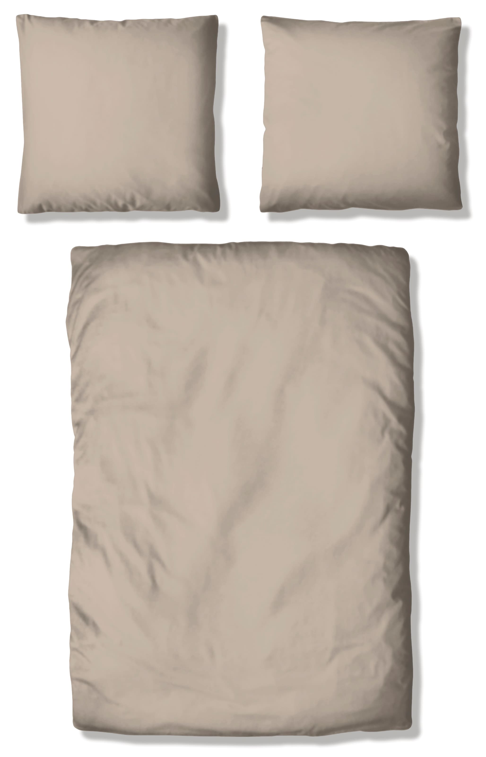 my home Bettwäsche »Desner«, Premium Qualität, 100 % Polyester, sehr weich, uni, ab 135x200 cm