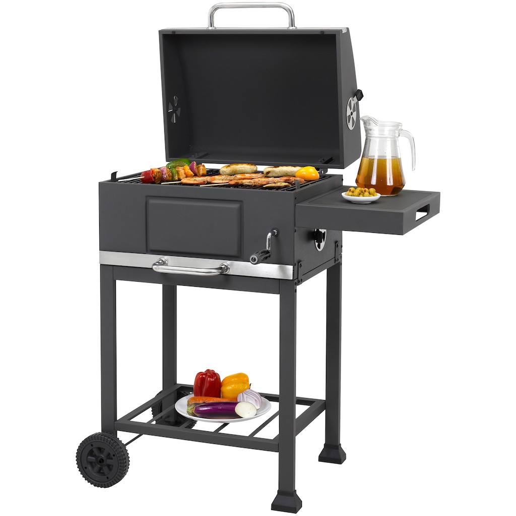 Tepro Holzkohlegrill »Toronto Basic«, BxTxH: 89,5x60,5x103 cm