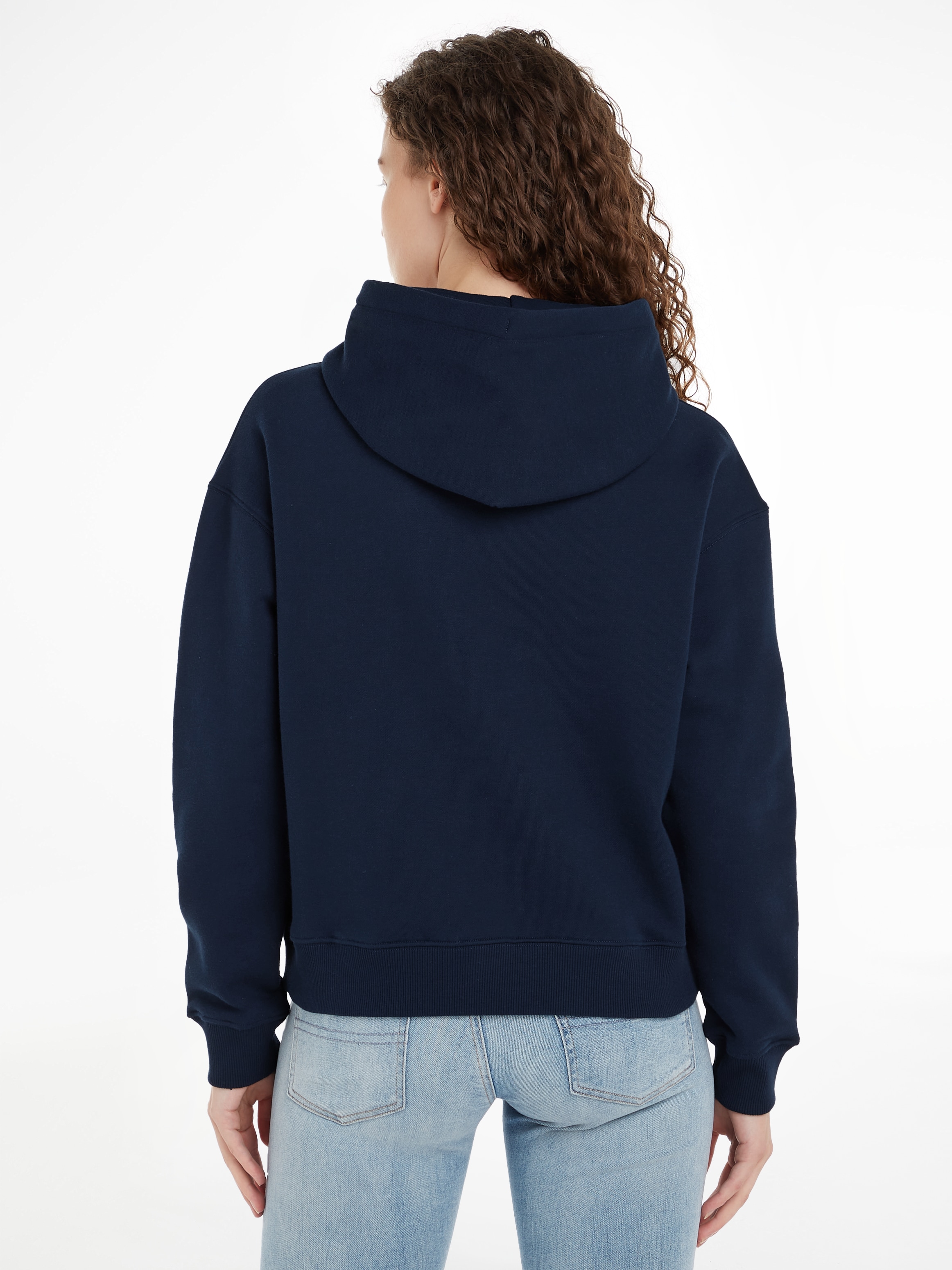 Tommy Jeans Curve Kapuzensweatshirt »TJW BXY LOGO DRAWCORD HOODIE EXT«, Große Größen