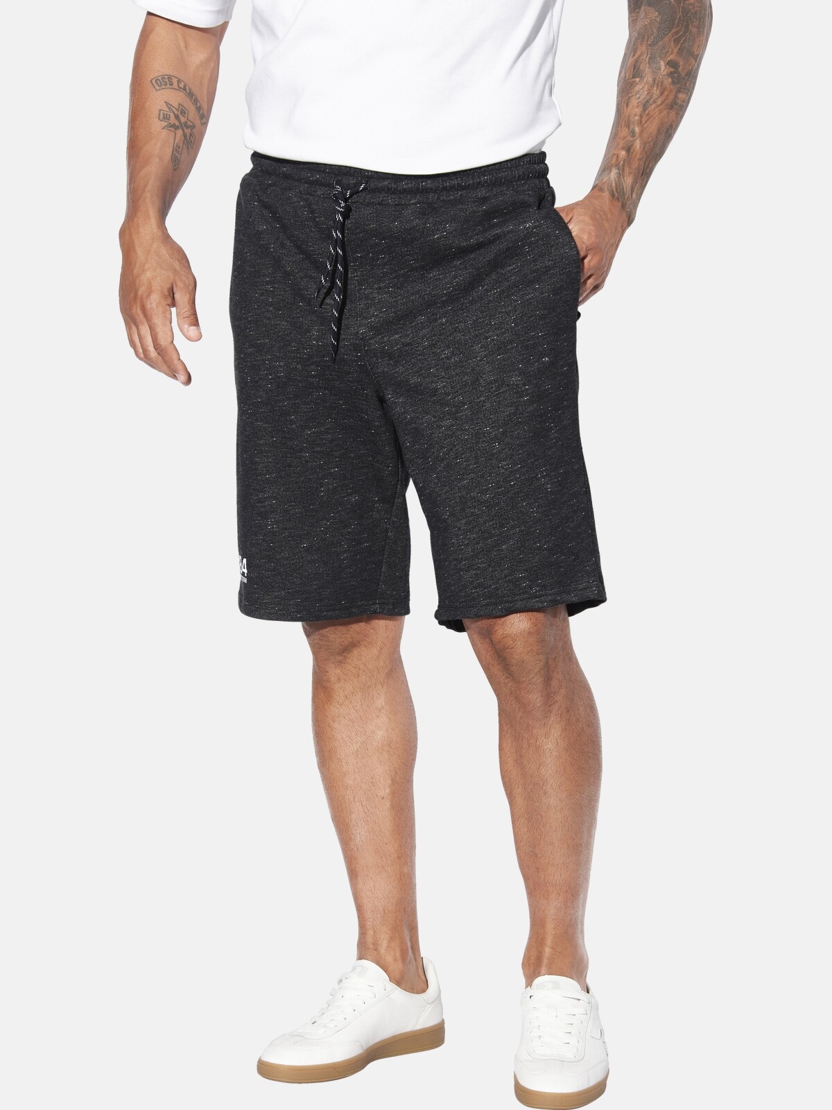 Jan Vanderstorm Sweatshorts "Doppelpack Sweatbermuda JORNRIK" günstig online kaufen