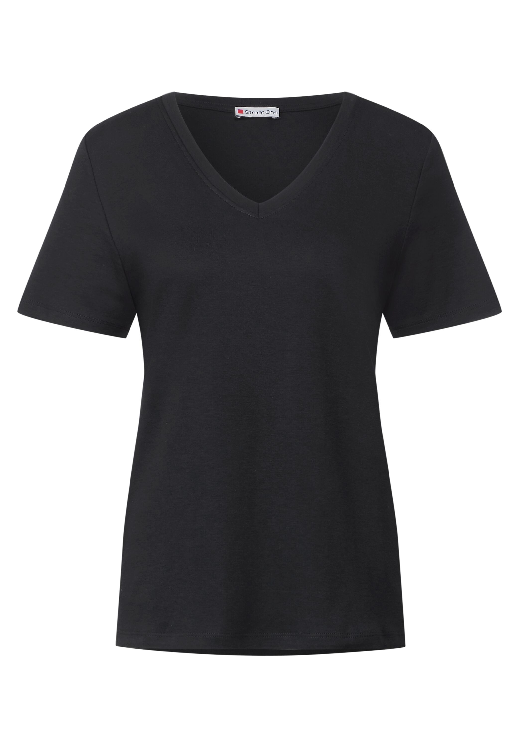 STREET ONE T-Shirt, in Unifarbe