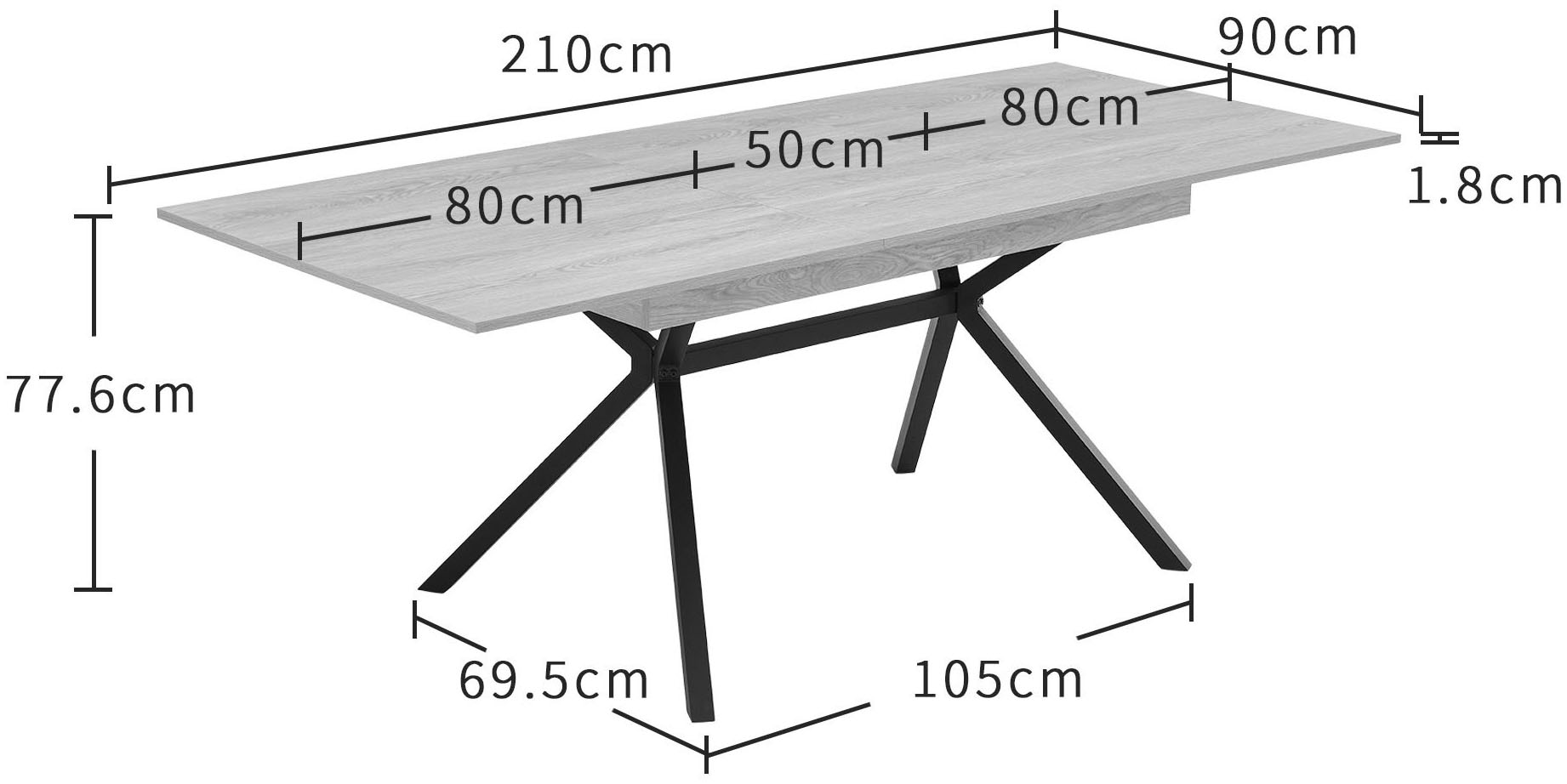 OTTO home Essgruppe »Vendy«, (Set)