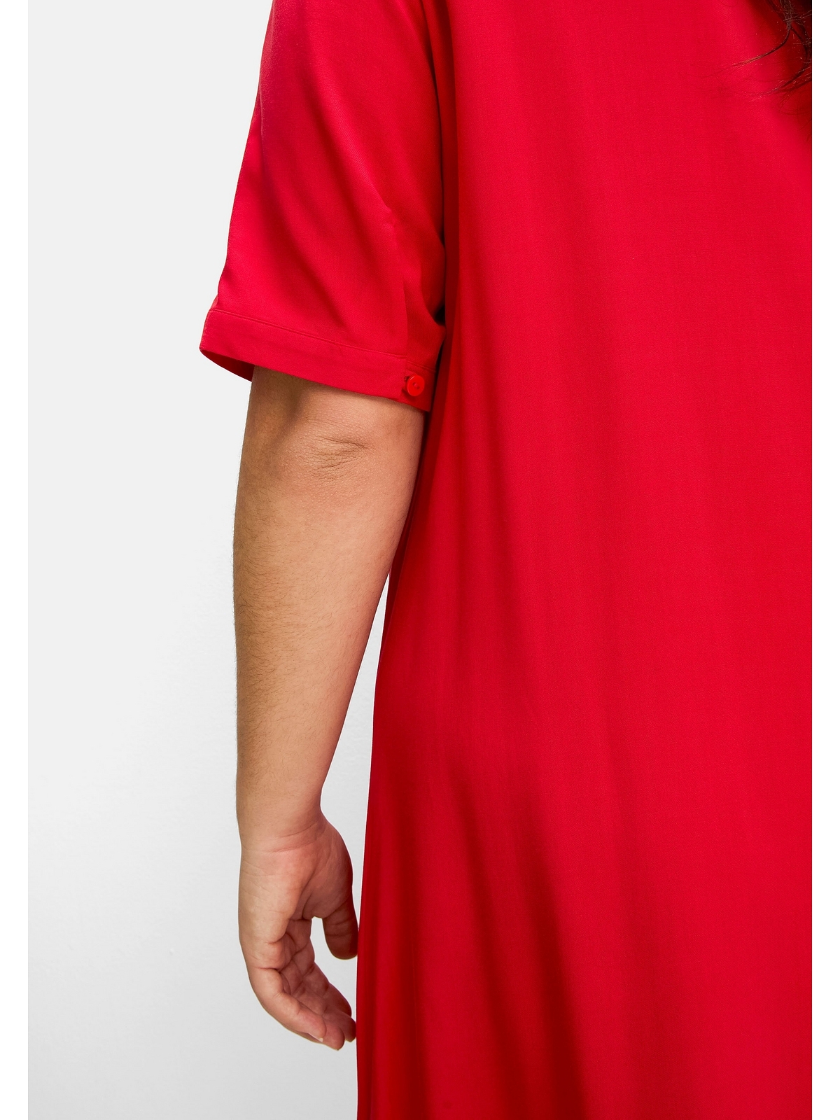 Sheego Sommerkleid »Große Größen«, aus leichter Viskose, in A-Linie