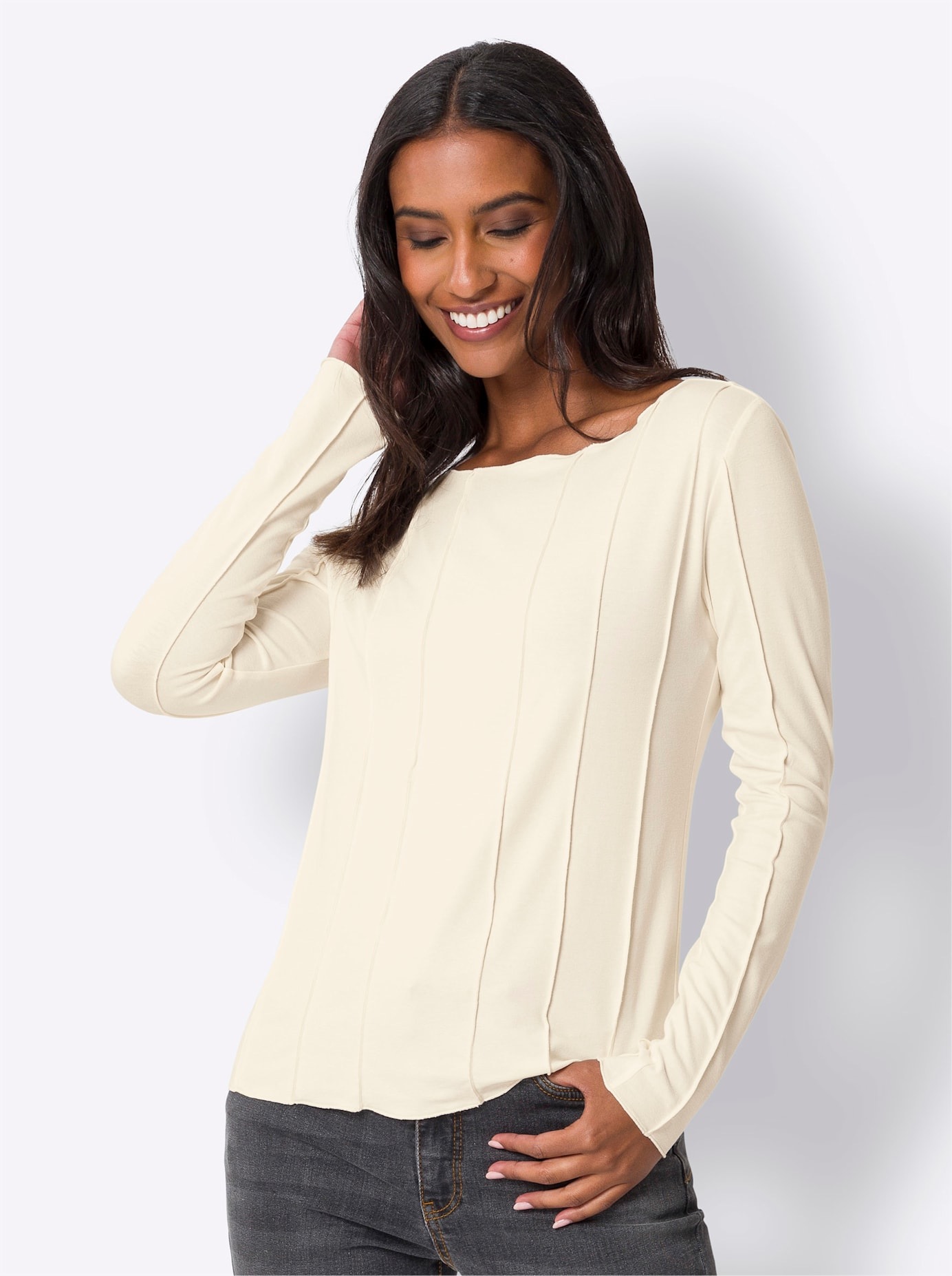 heine Langarmshirt "Shirt", (1 tlg.) günstig online kaufen