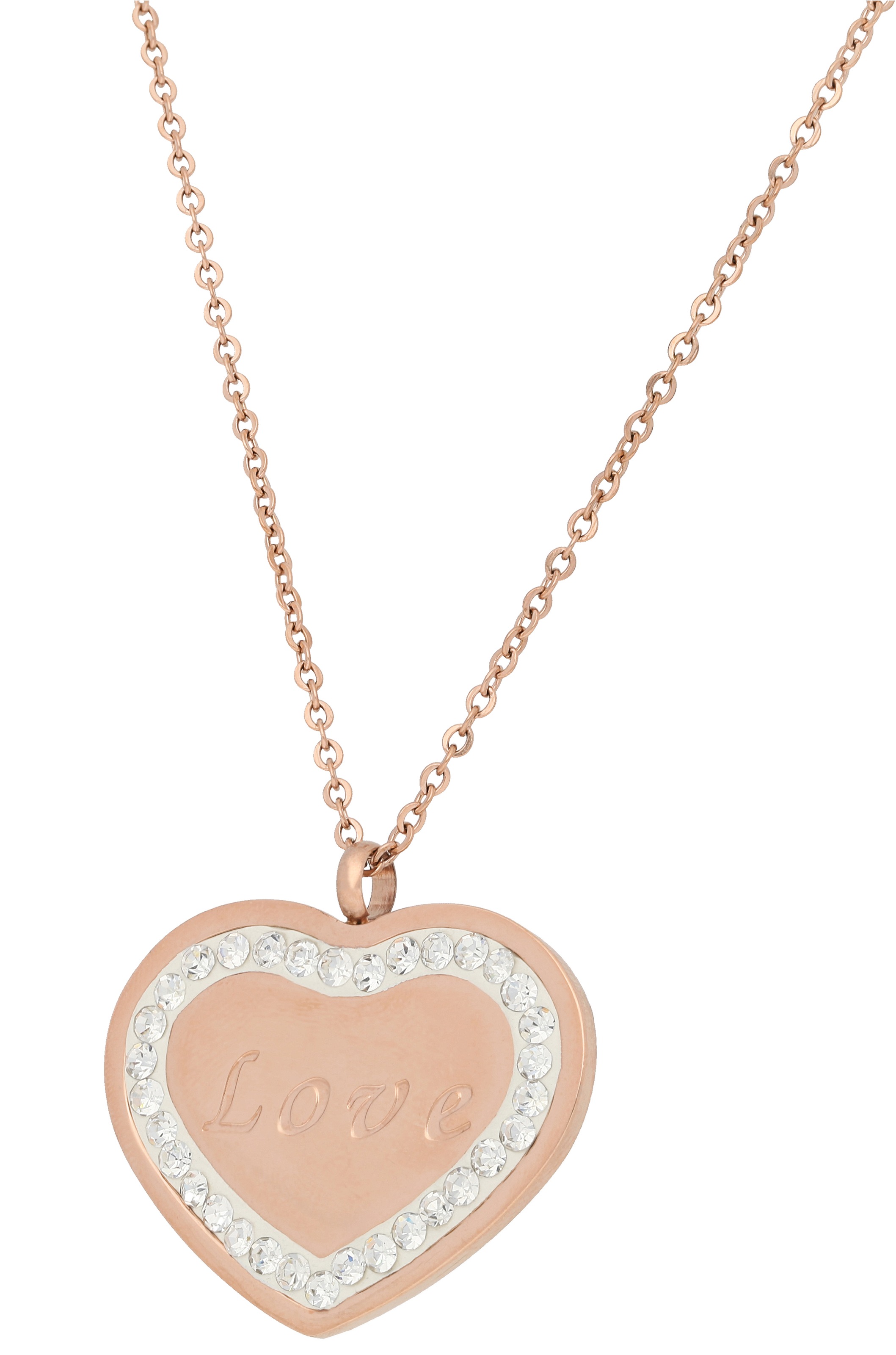 Vivance Herzkette »heart & love«