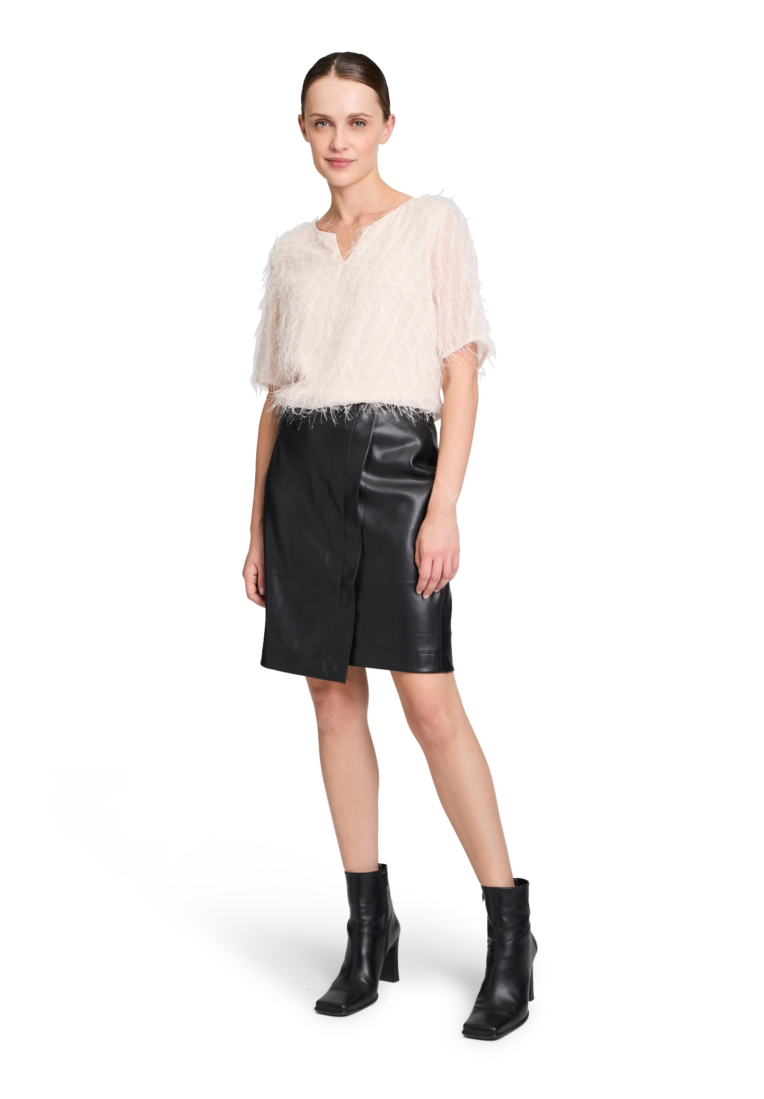 Betty&Co Schlupfbluse »Betty & Co Schlupfbluse kurzarm«