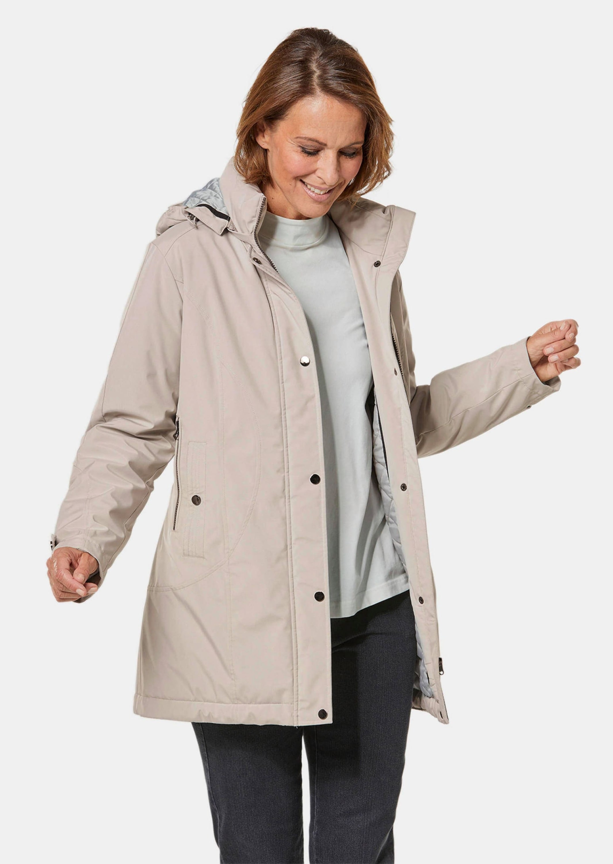 GOLDNER Kurzjacke »Jacke Sportliche Jacke mit vielen Details«