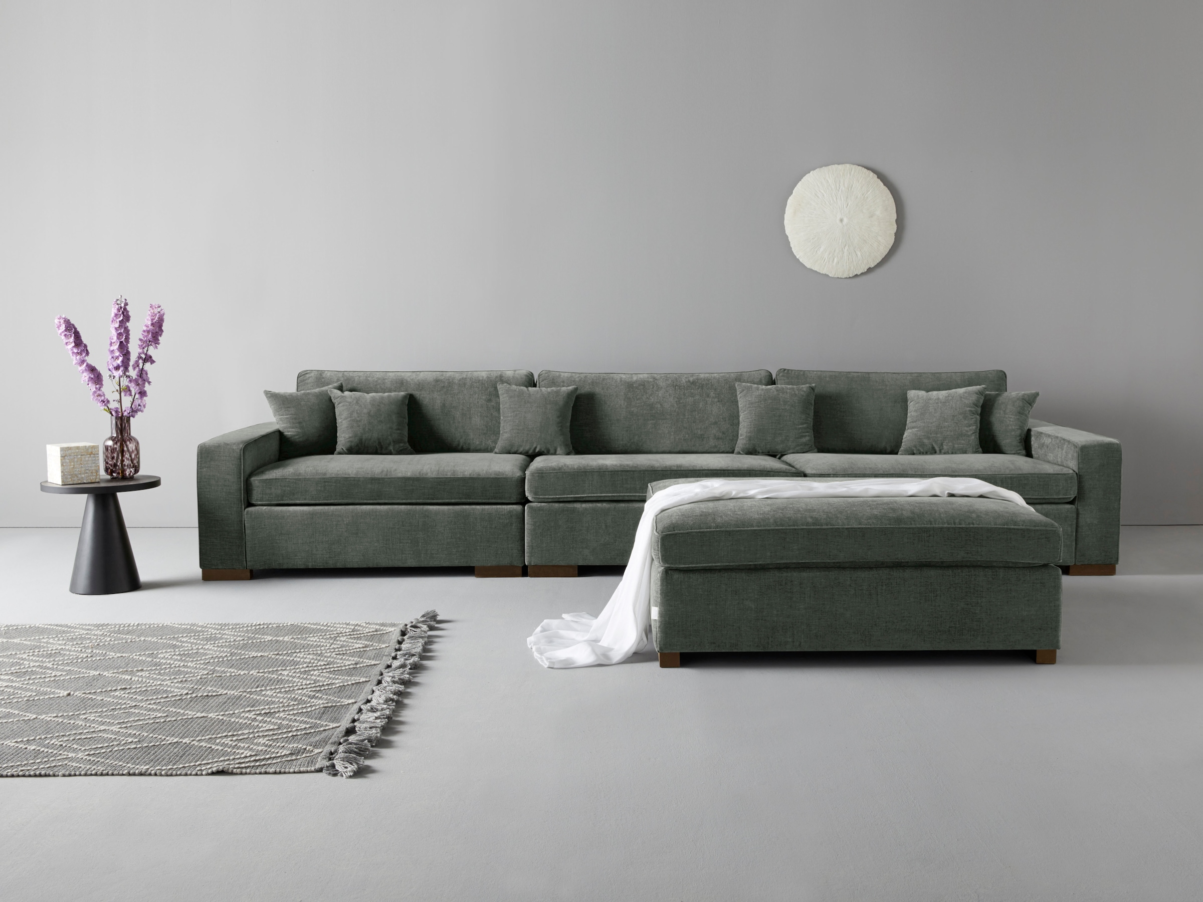 Guido Maria Kretschmer Home&Living 3-Sitzer »Skara XXL«, Lounge-Sofa XXL mit Federkern-Polsterung, in vielen Bezugsvarianten