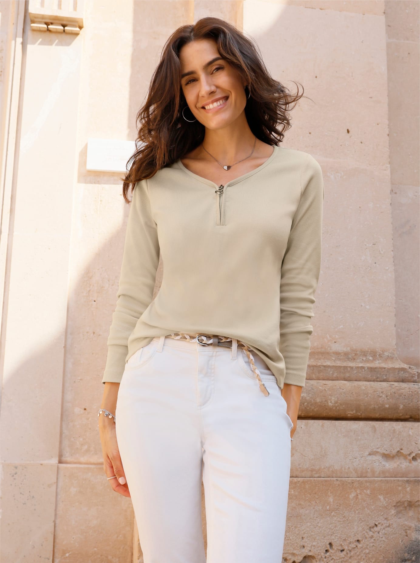 Inspirationen Langarmshirt "Langarm-Shirt", 1 tlg. günstig online kaufen