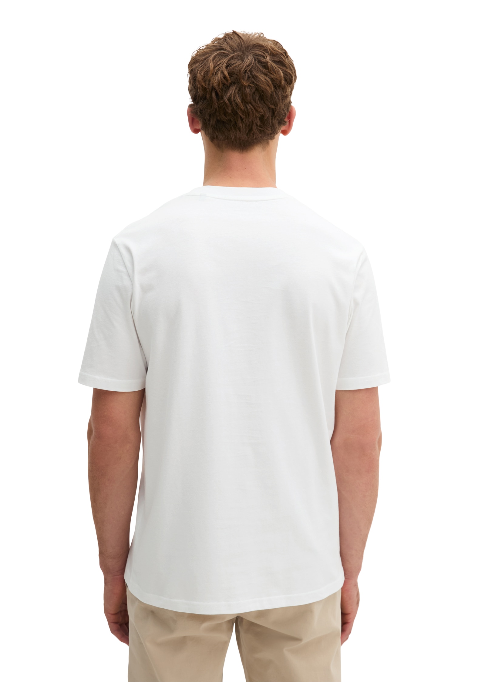 Marc O'Polo T-Shirt klassisches Logo-T-Shirt