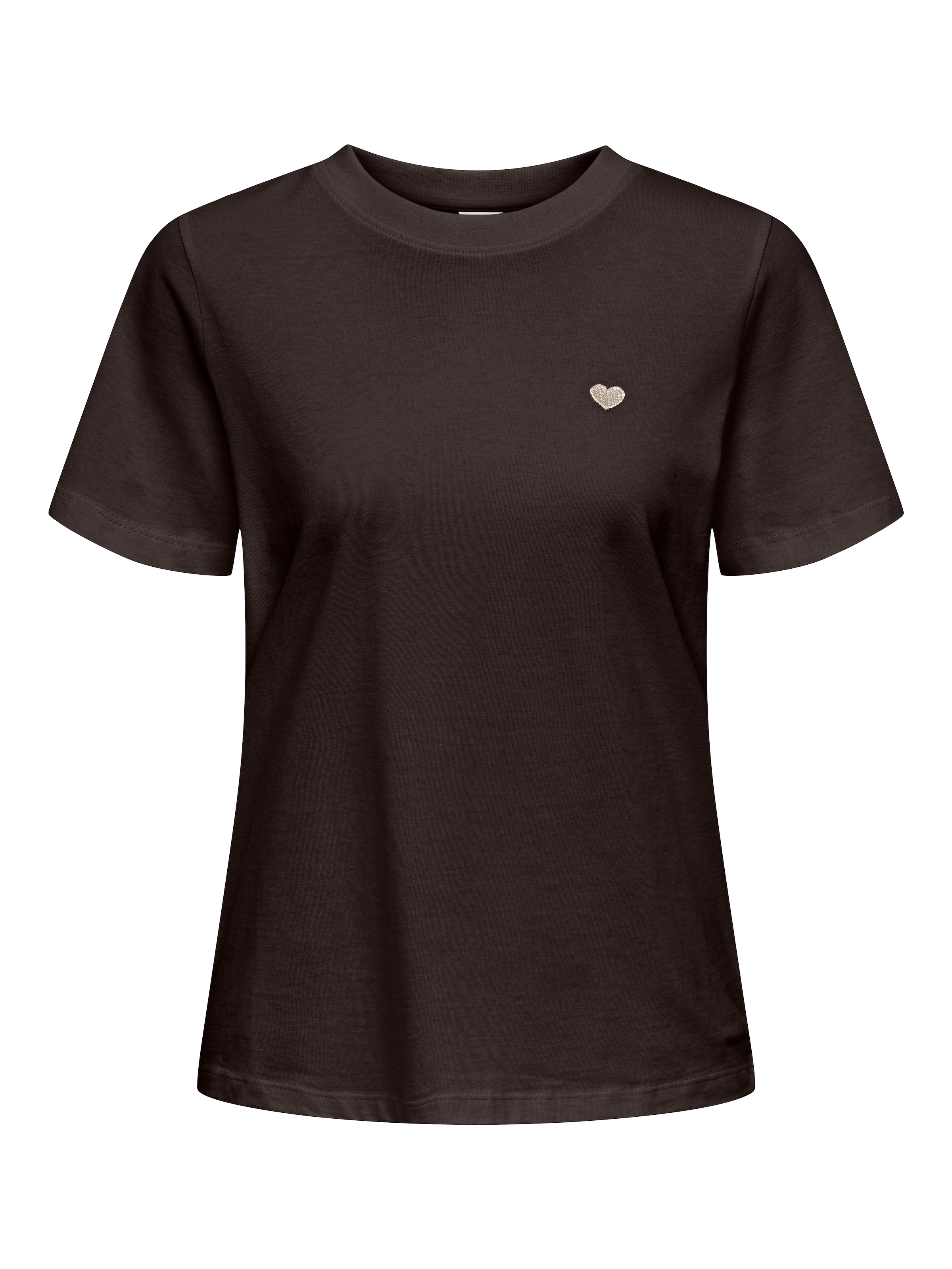 JDY "JDYPISA S/S PRINT TOP JRS NOOS" mit Herz Stickerei günstig online kaufen