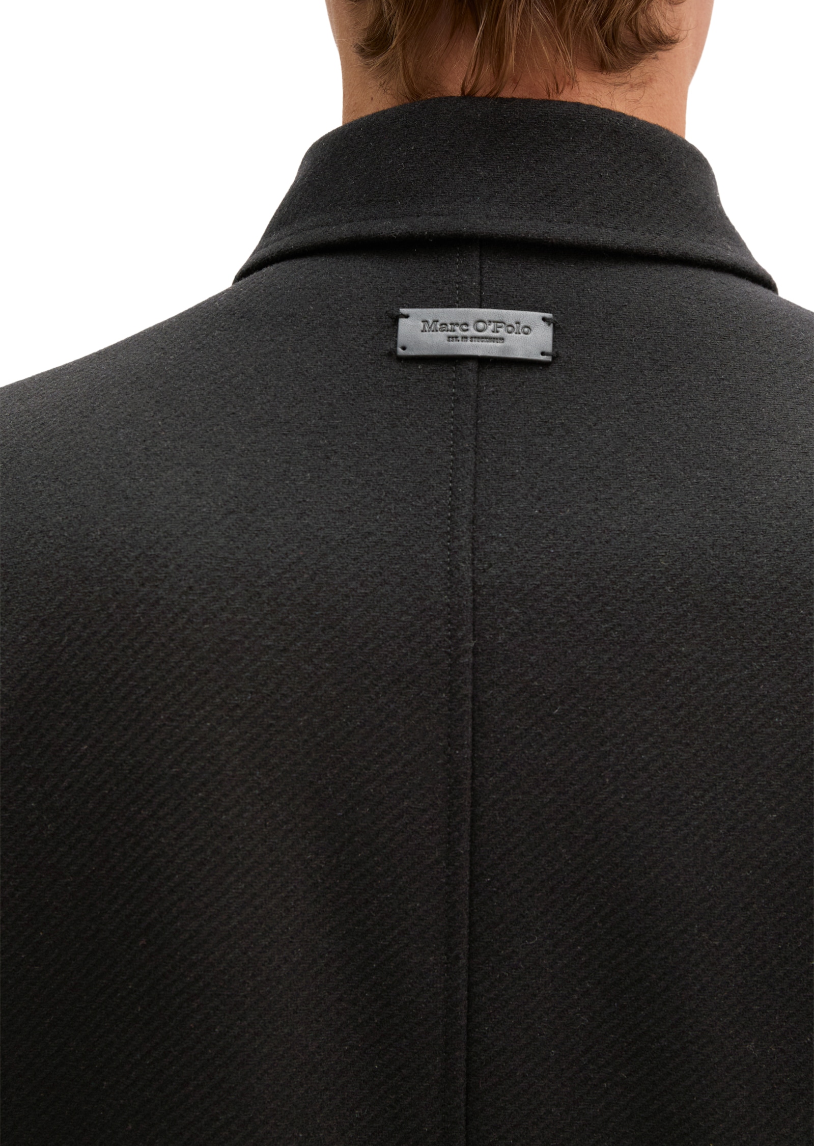Marc O'Polo Outdoorjacke »aus weichem Schurwoll-Mix«