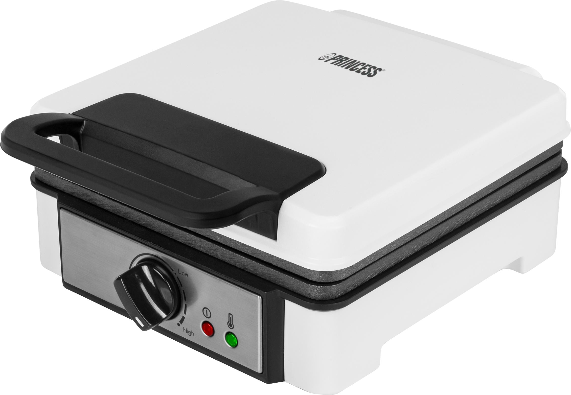 PRINCESS Waffeleisen »132397«, 1200 W, mit Antihaftbeschichtung/ 2 Belgische Waffeln gleichzeitig