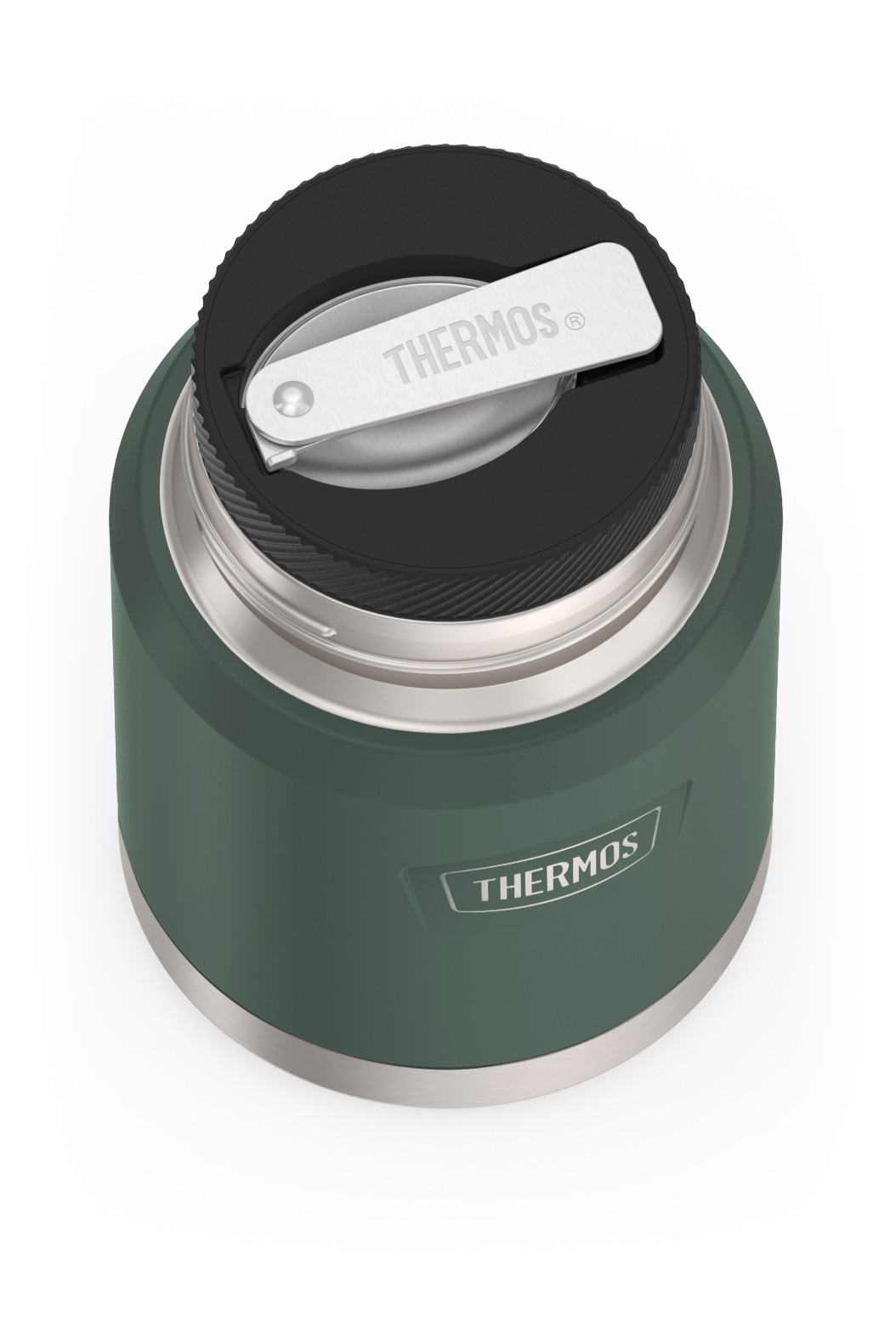 THERMOS Thermobehälter »ICON FOOD JAR, Thermobehälter für Essen, spülmaschinenfest«, (1 tlg.), 0,47l, 10h heiß & 24h kalt, dicht & auslaufsicher, mit Löffel