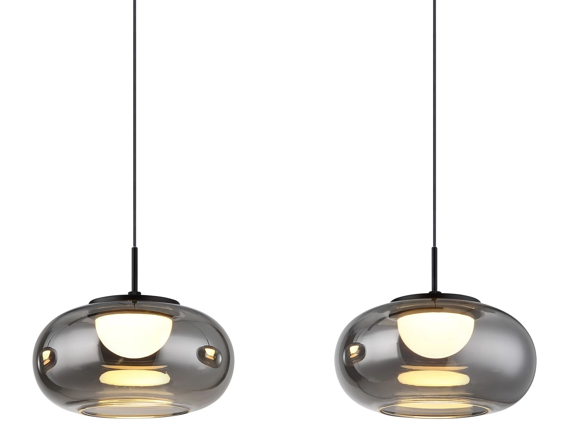 GLOBO LIGHTING LED-Hängeleuchte »QUINTARA«, 1 flammig, Leuchtmittel LED-Modul | LED fest integriert, Pendelleuchte, Esstisch, Essbereich, Wohnzimmer, höhenverstellbar