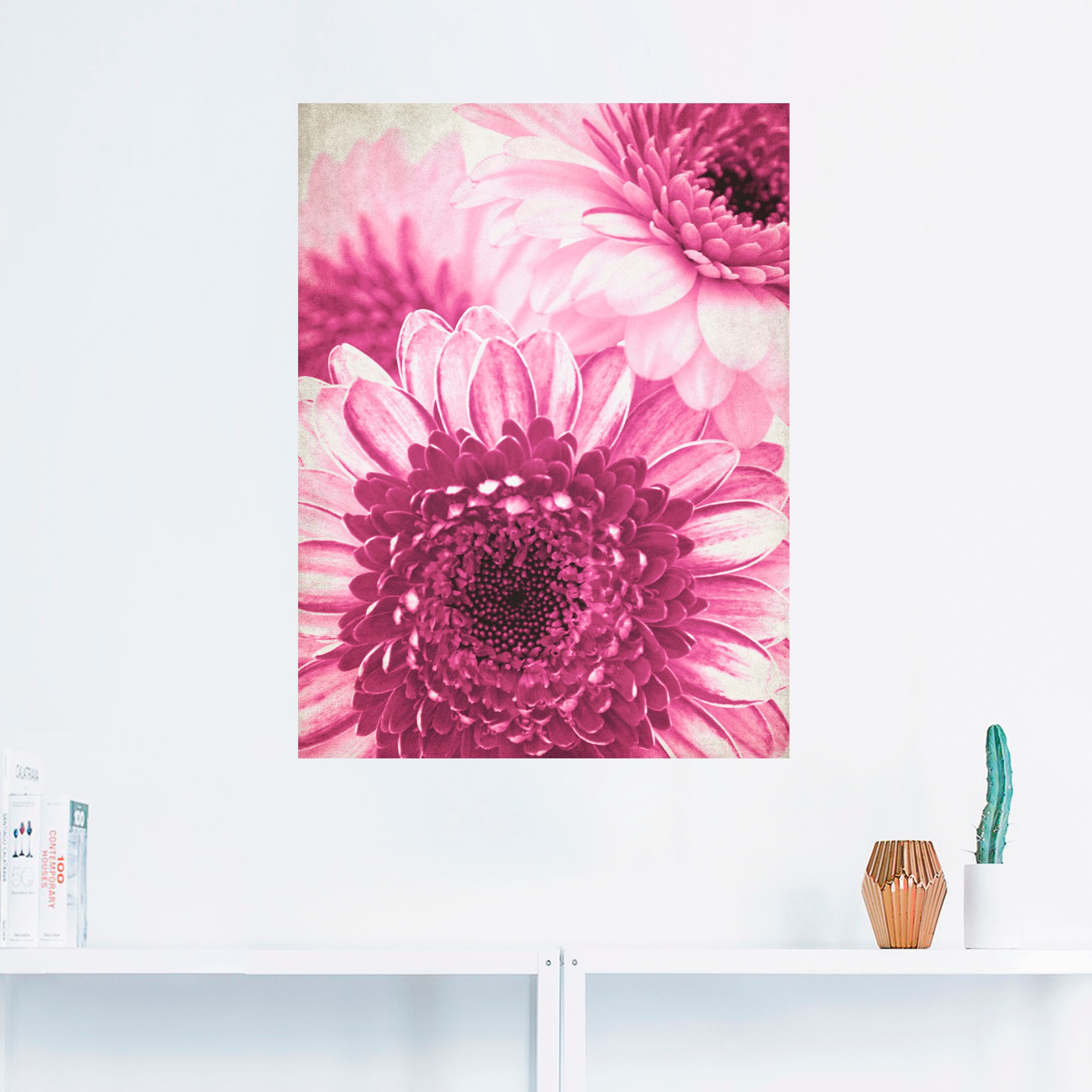 Artland Wandfolie "Pinke Gerbera", Blumen, (1 St.), selbstklebend günstig online kaufen