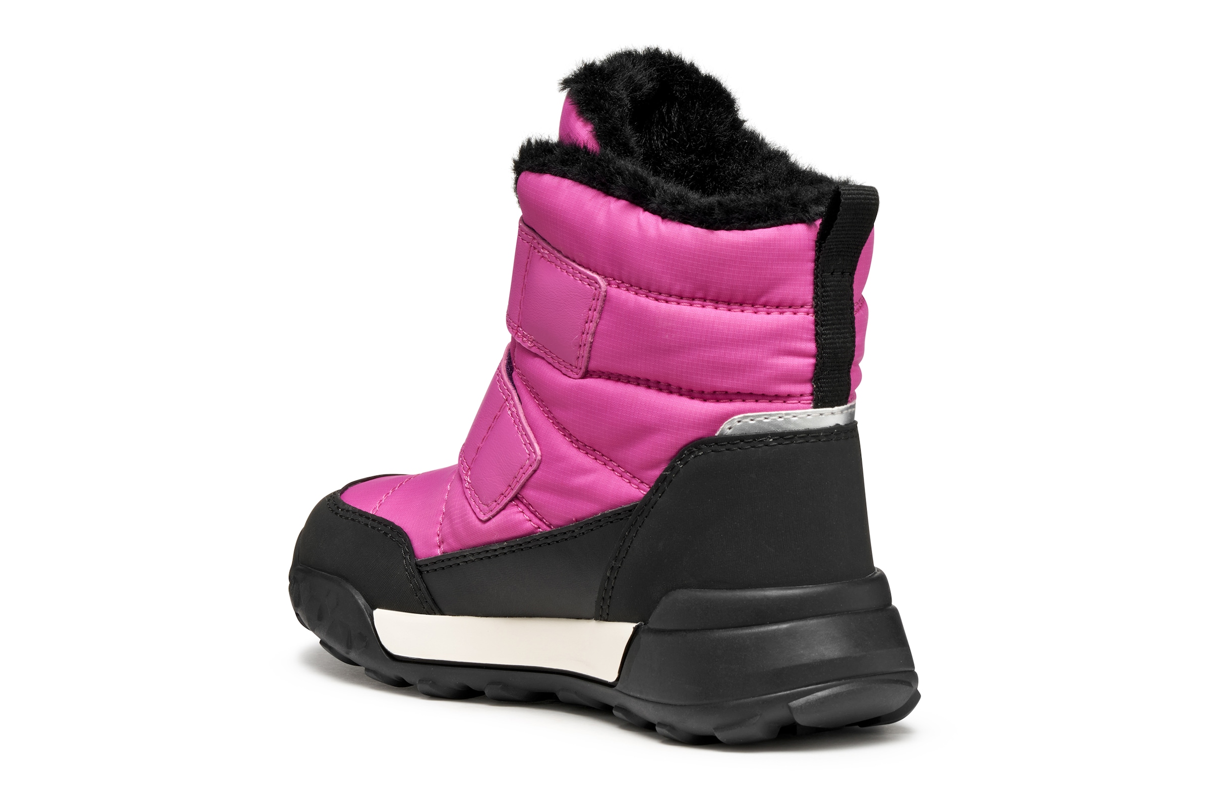 Geox Winterboots »J TREKKYUP GIRL B AB«, Klettstiefel mit Warmfutter, Größenschablone zum Download