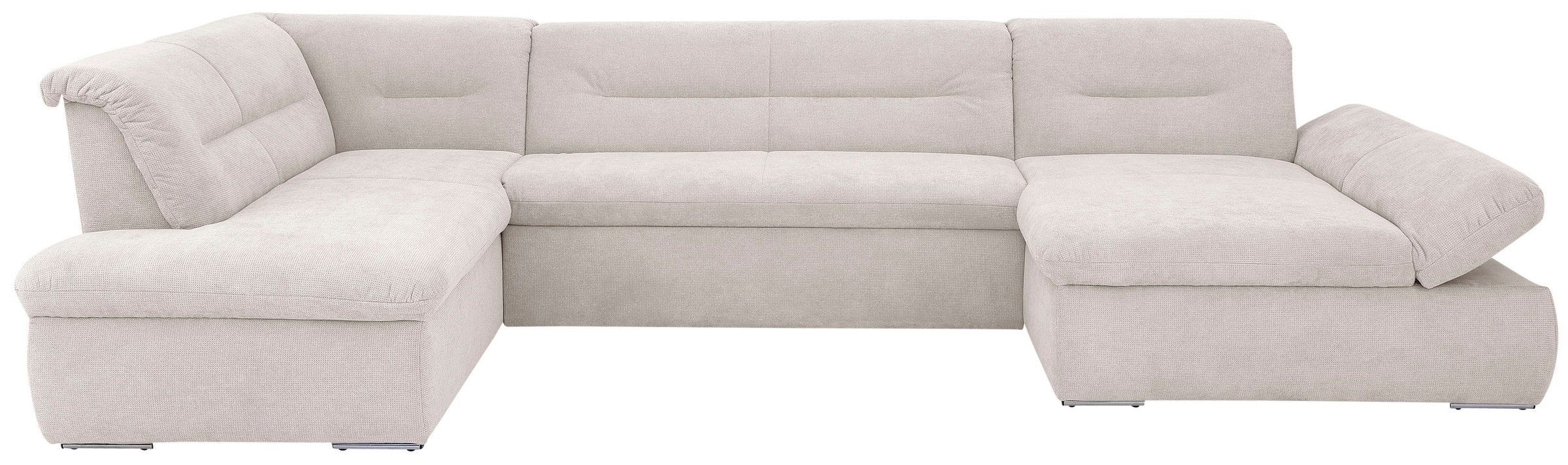 INOSIGN Wohnlandschaft »Avesa U-Form«, Wahlweise mit Armteilverstellung und Bettfunktion, B/T/H: 355/216/80cm