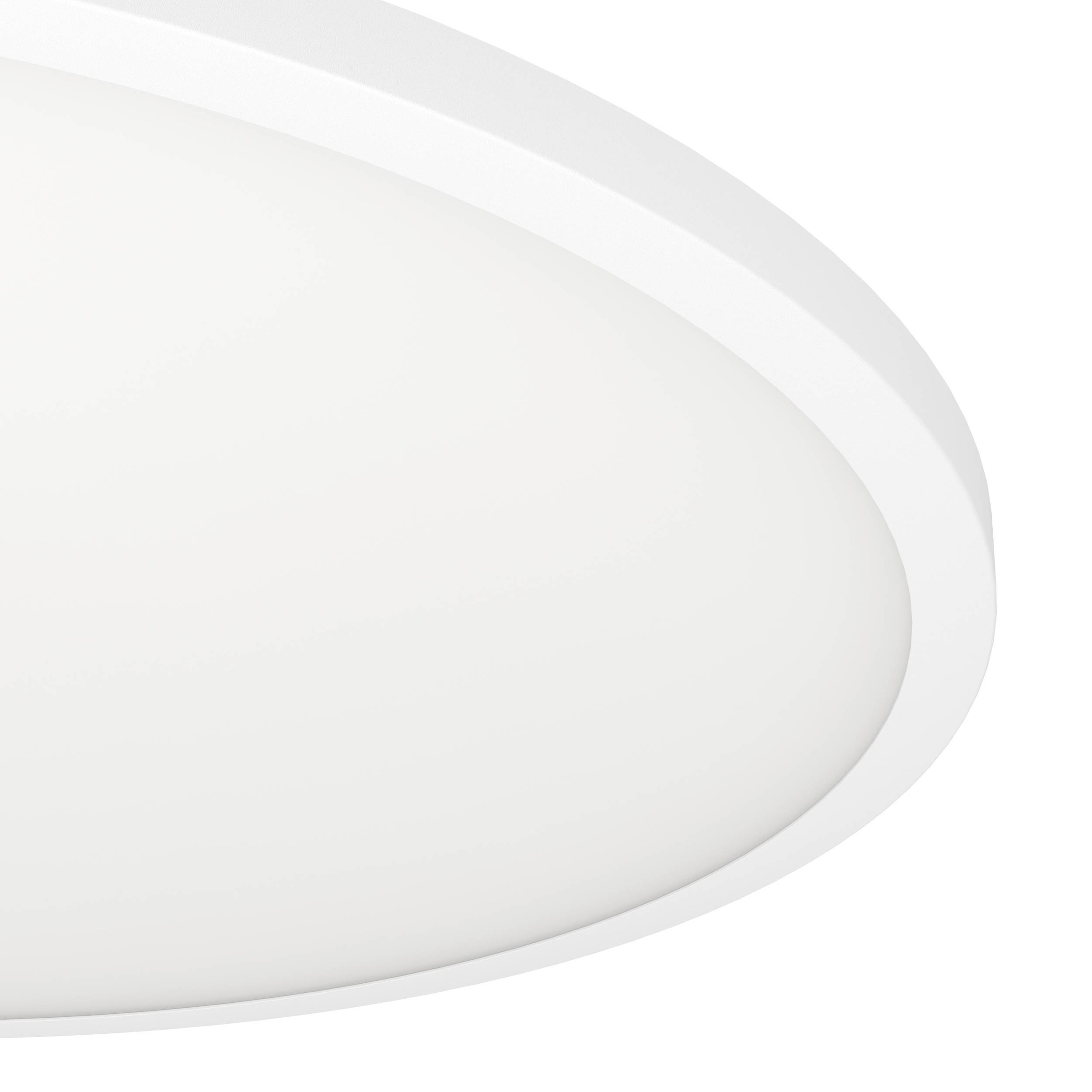 EGLO Deckenleuchte »Sarsina-Z Deckenlampe, ZigBee 3.0, Deckenlampe, Metall, Flurlampe« LED-Modul 1 Stk. Kaltweiß | Neutralweiß | Warmweiß Wand-/Deckenleuchte - H5,2 x Ø60 cm - weiß - 41W inkl.