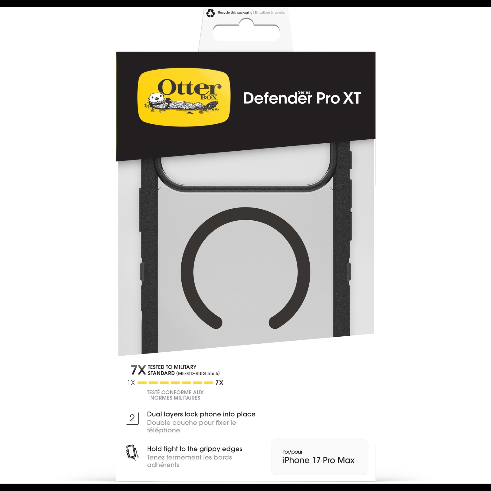 Otterbox Handyhülle »Defender Series Pro XT für Apple iPhone 18 Pro Max / 17 Pro Max« Smartphones Backcover, Schutzhülle, Handyschutzhülle, Case, Schutzcase, stoßfest