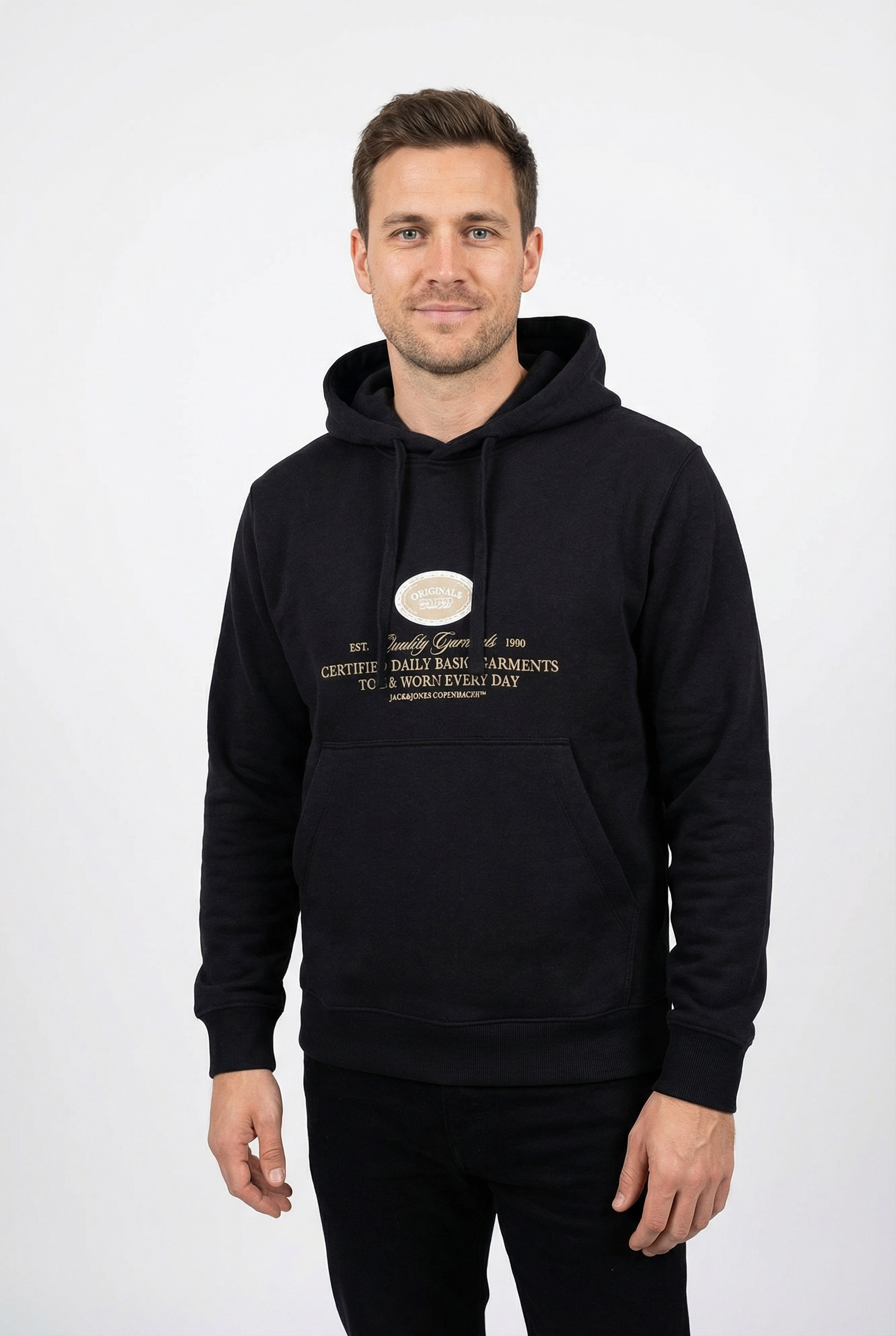 Jack & Jones Kapuzensweatshirt "JORGREENE BRANDING SWEAT HOOD CH" günstig online kaufen
