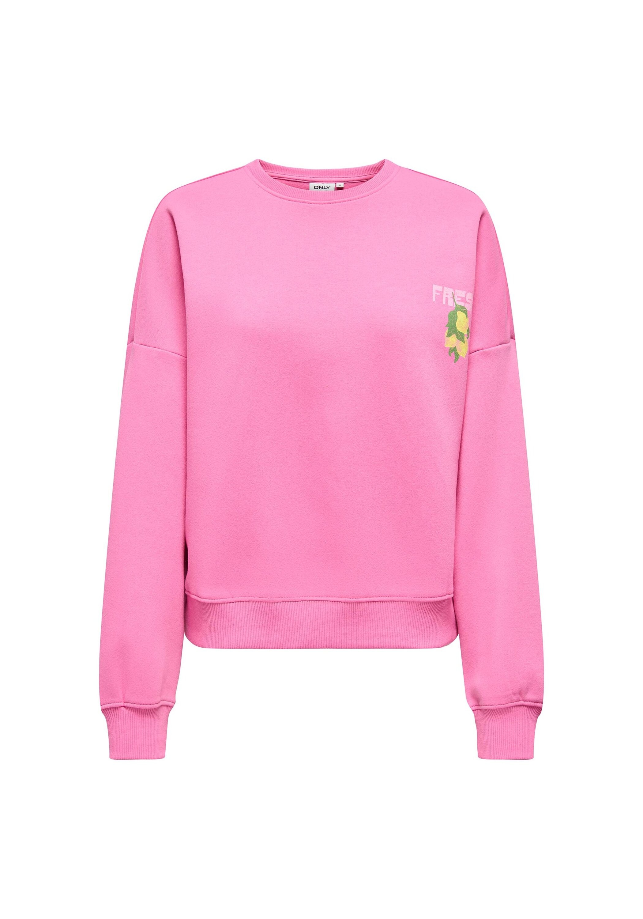 ONLY Sweatshirt "Sweatshirt ONLLINY O-NECK PRINT 1er Pack" günstig online kaufen