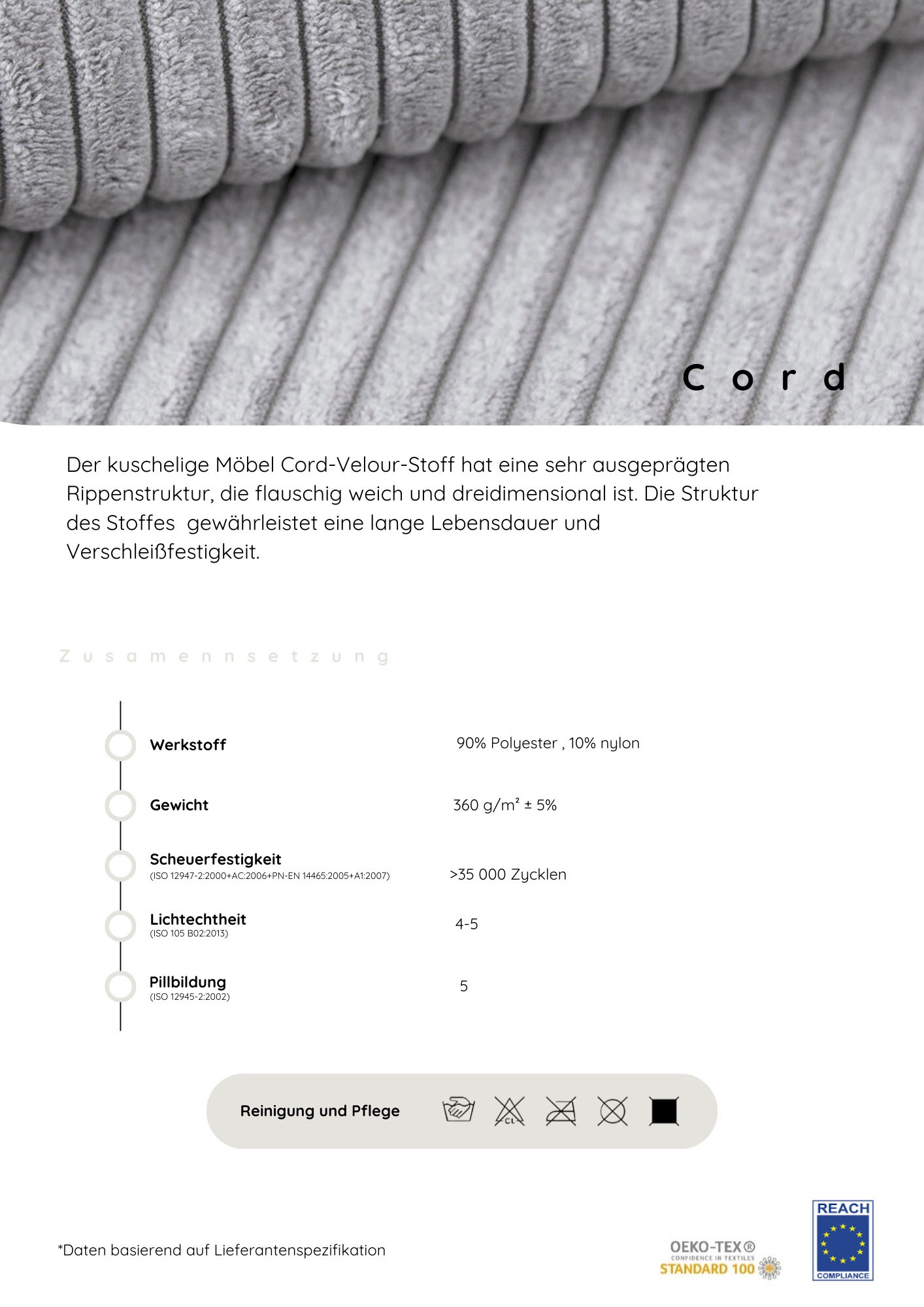 Ecksofa HOME AFFAIRE "Win L-Form, B: 285 cm - OTTO. Verlässliche Qualität.", grau (taupe), B:285cm H:85cm T:176cm, Sofas, Ecksofa, mit 2 Zierkissen, optional Bettfunktion & Bettkasten 2