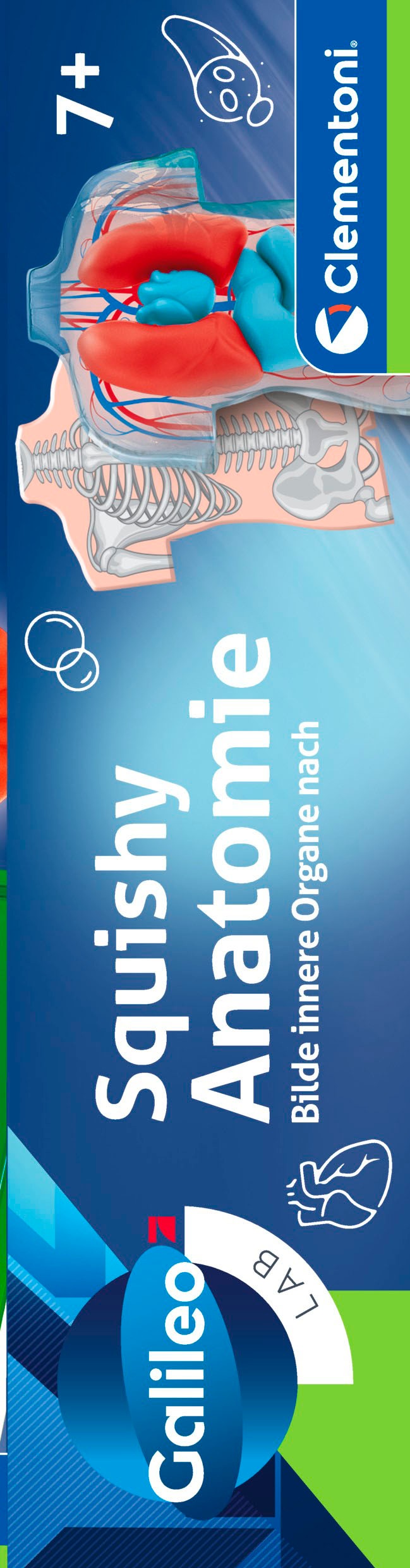 Clementoni® Experimentierkasten »Galileo Lab, Squishy Anatomie«