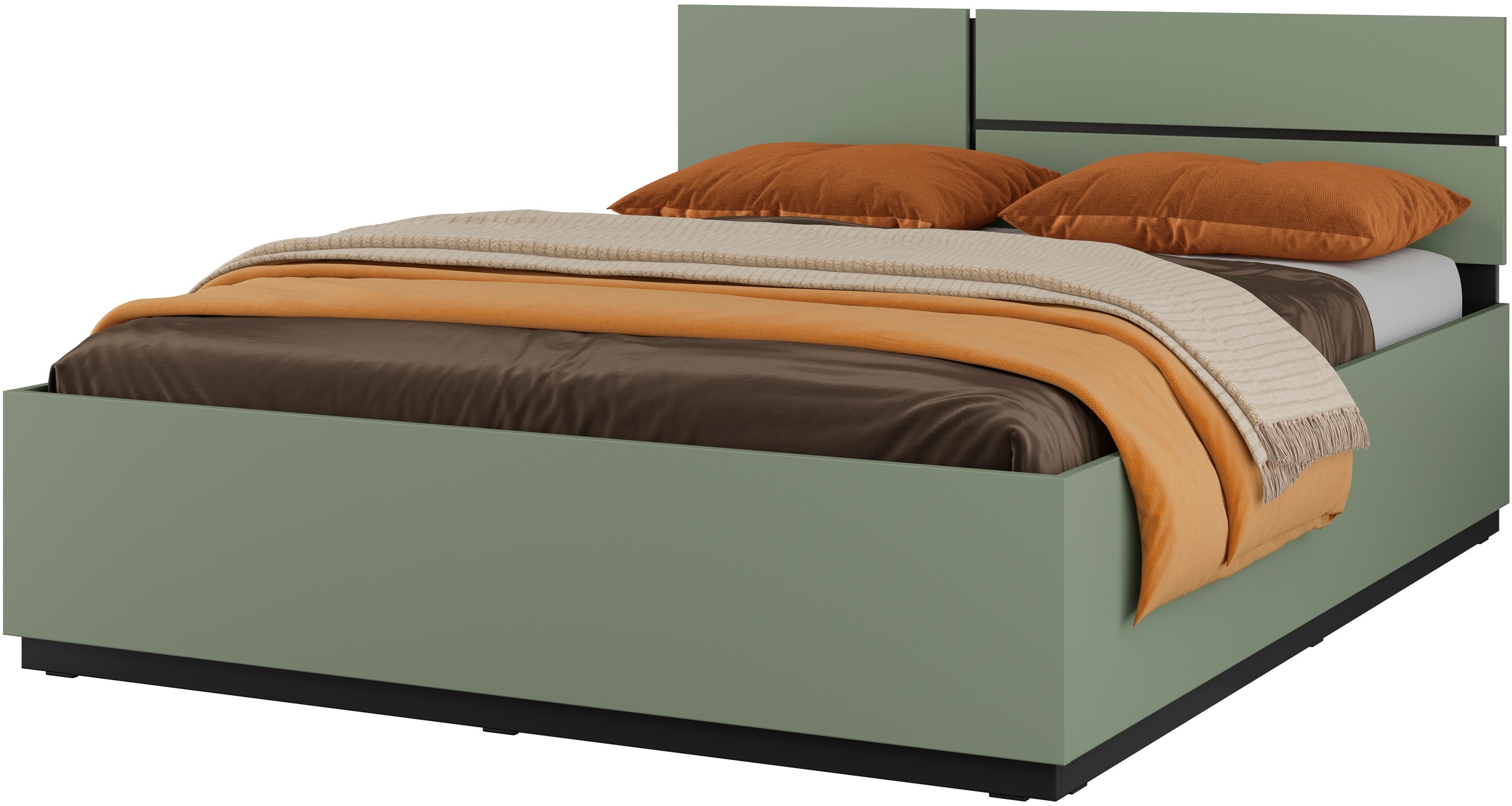 Home affaire Bettgestell "Cross, moderner Bettrahmen", Doppelbett in zwei G günstig online kaufen
