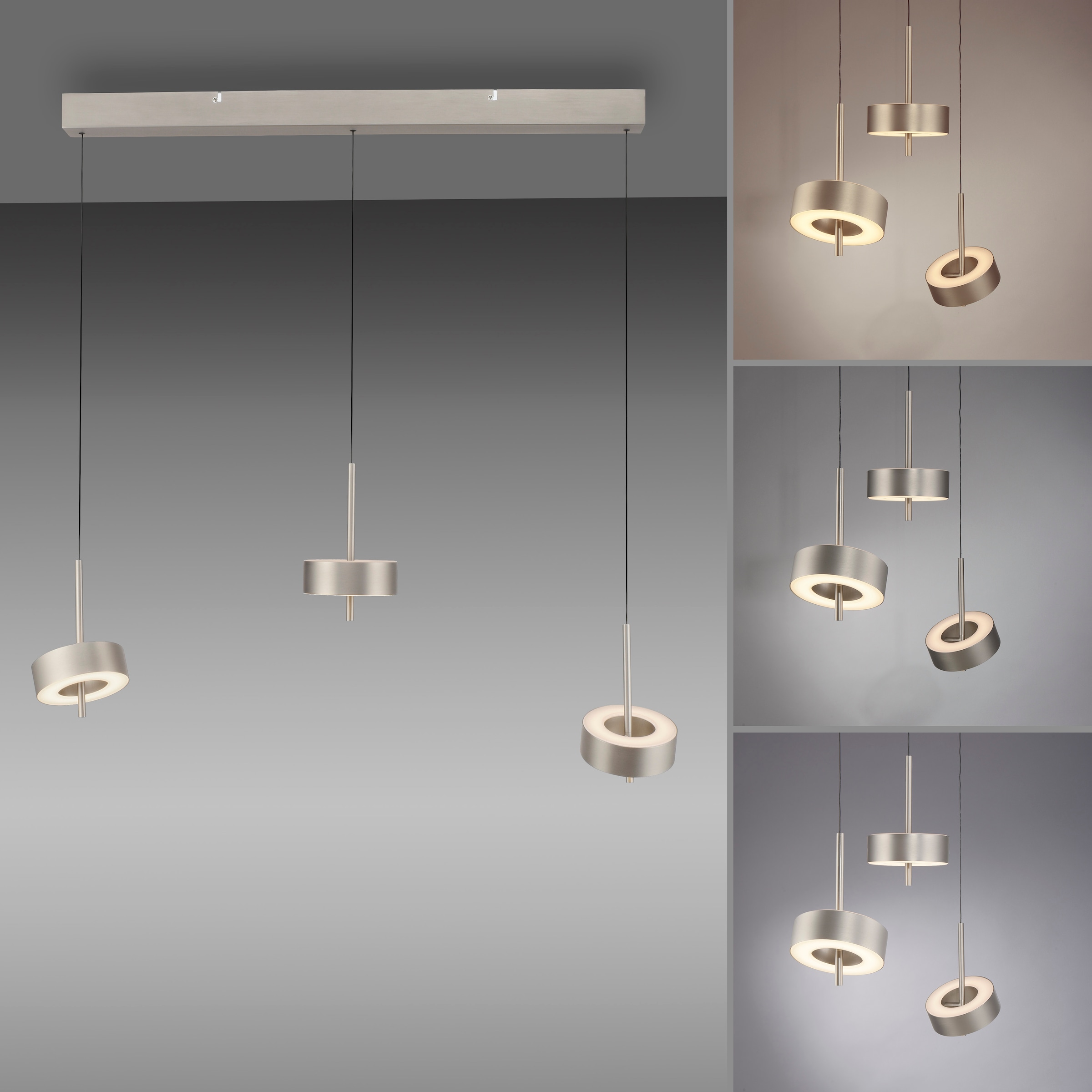 Neuhaus Q SMART HOME LIGHTS LED Pendelleuchte »Q-ROTATE« LED-Board 1 Stk. warmweiß - kaltweiß