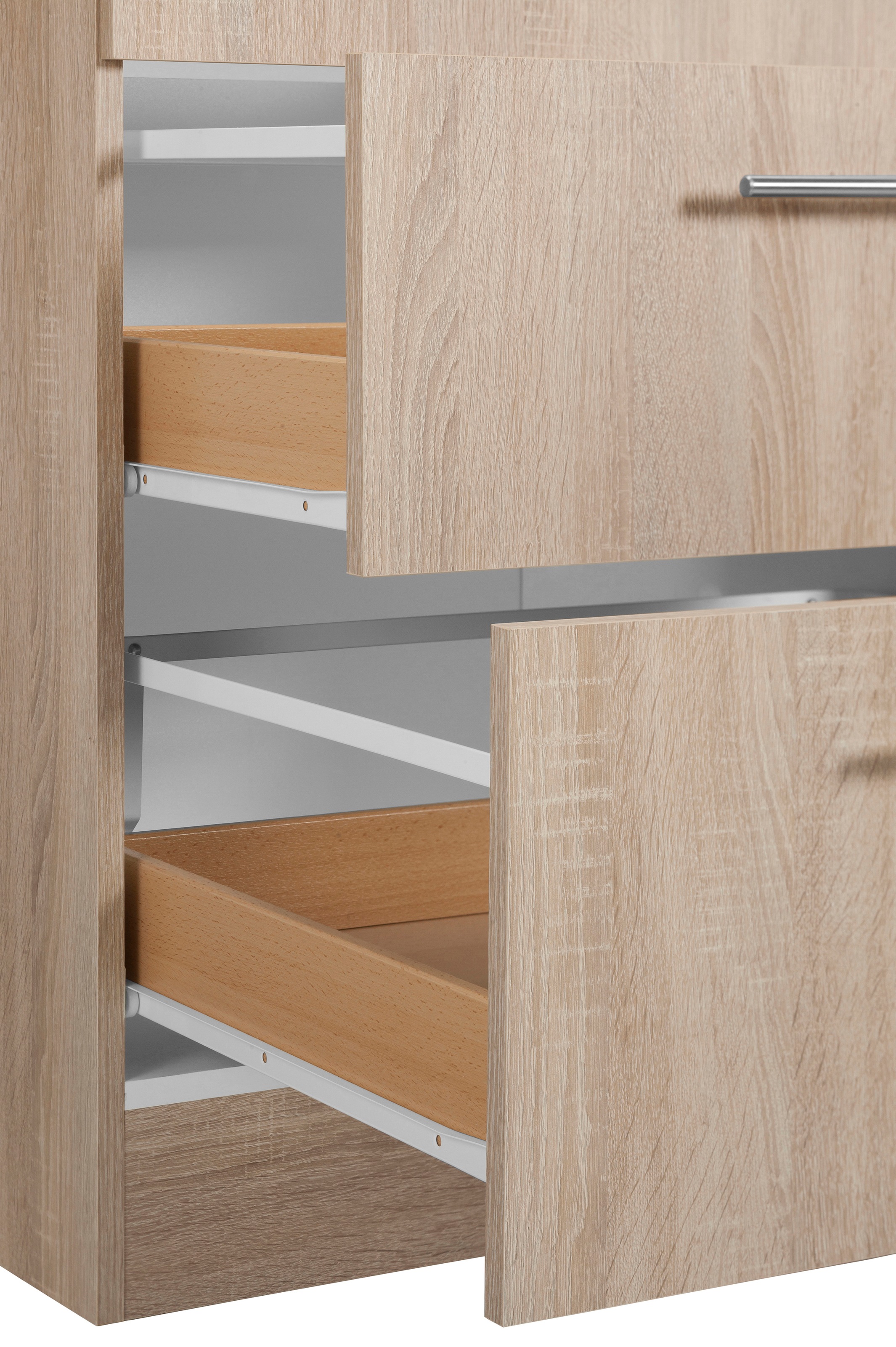 OPTIFIT Küchenzeile »Mini«, Breite 180 cm, mit Glaskeramik-Kochfeld, mit Arbeitsplatte